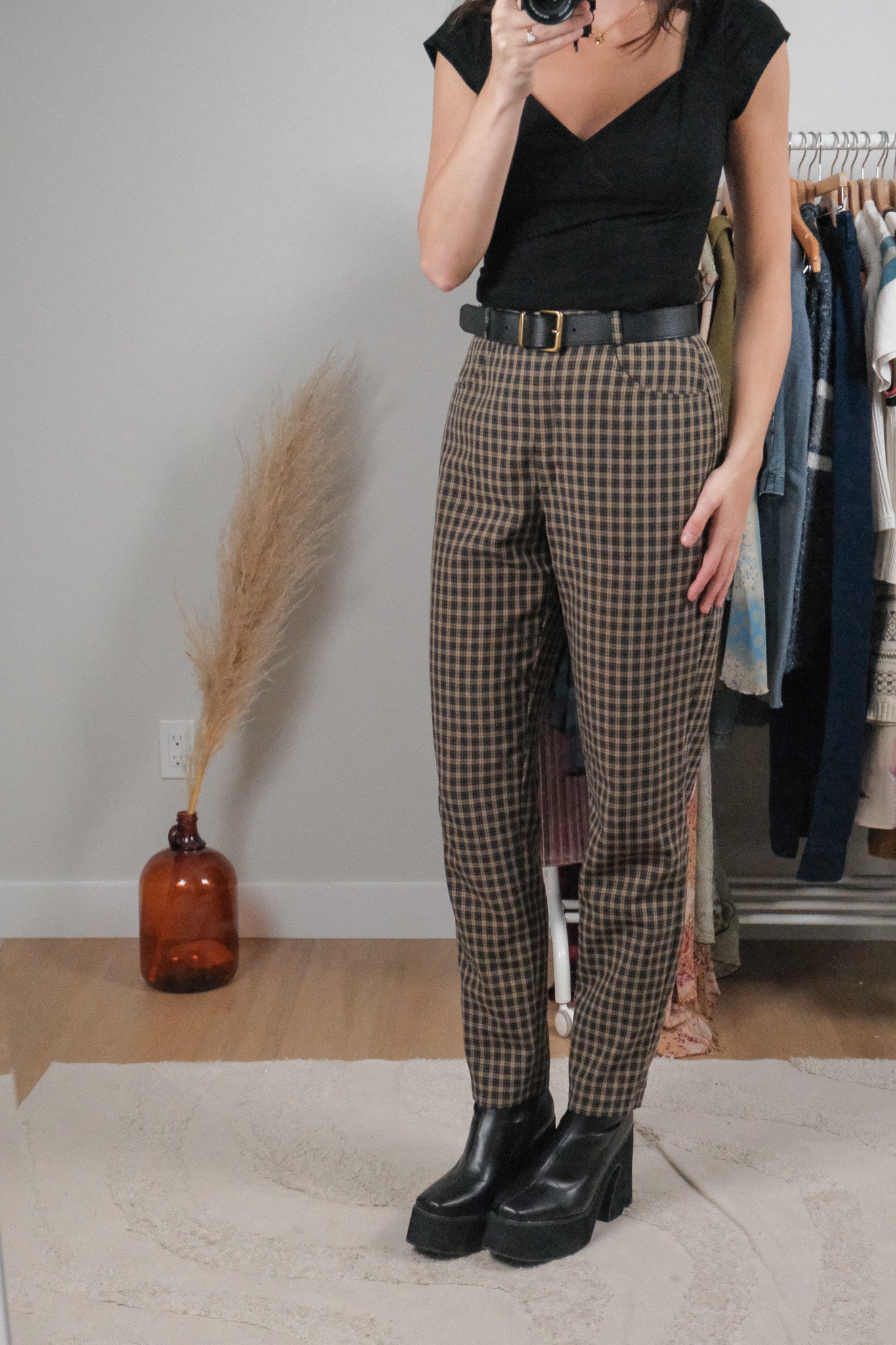 Vintage x Plaid Pants (4)
