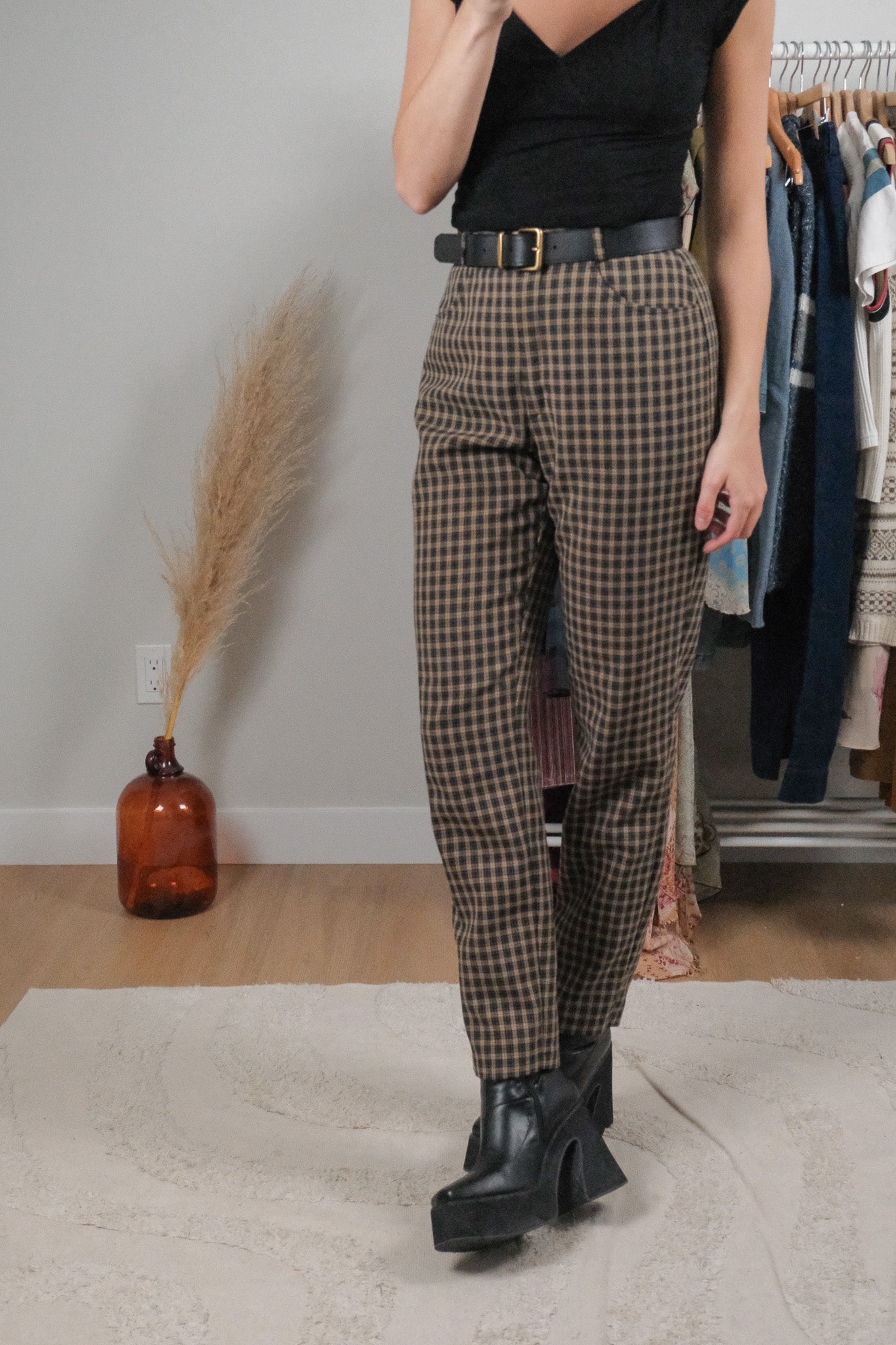Vintage x Plaid Pants (4)