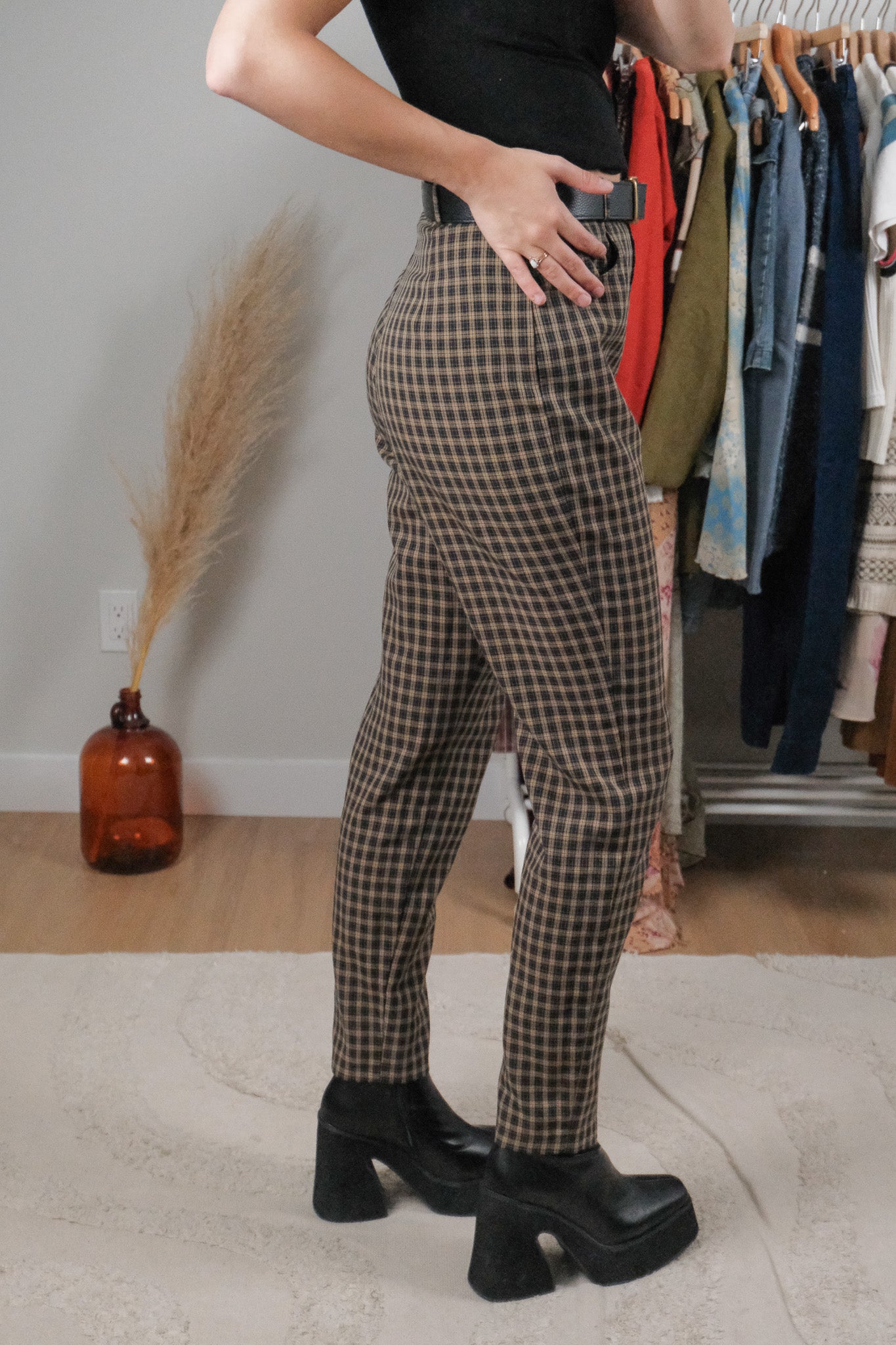 Vintage x Plaid Pants (4)