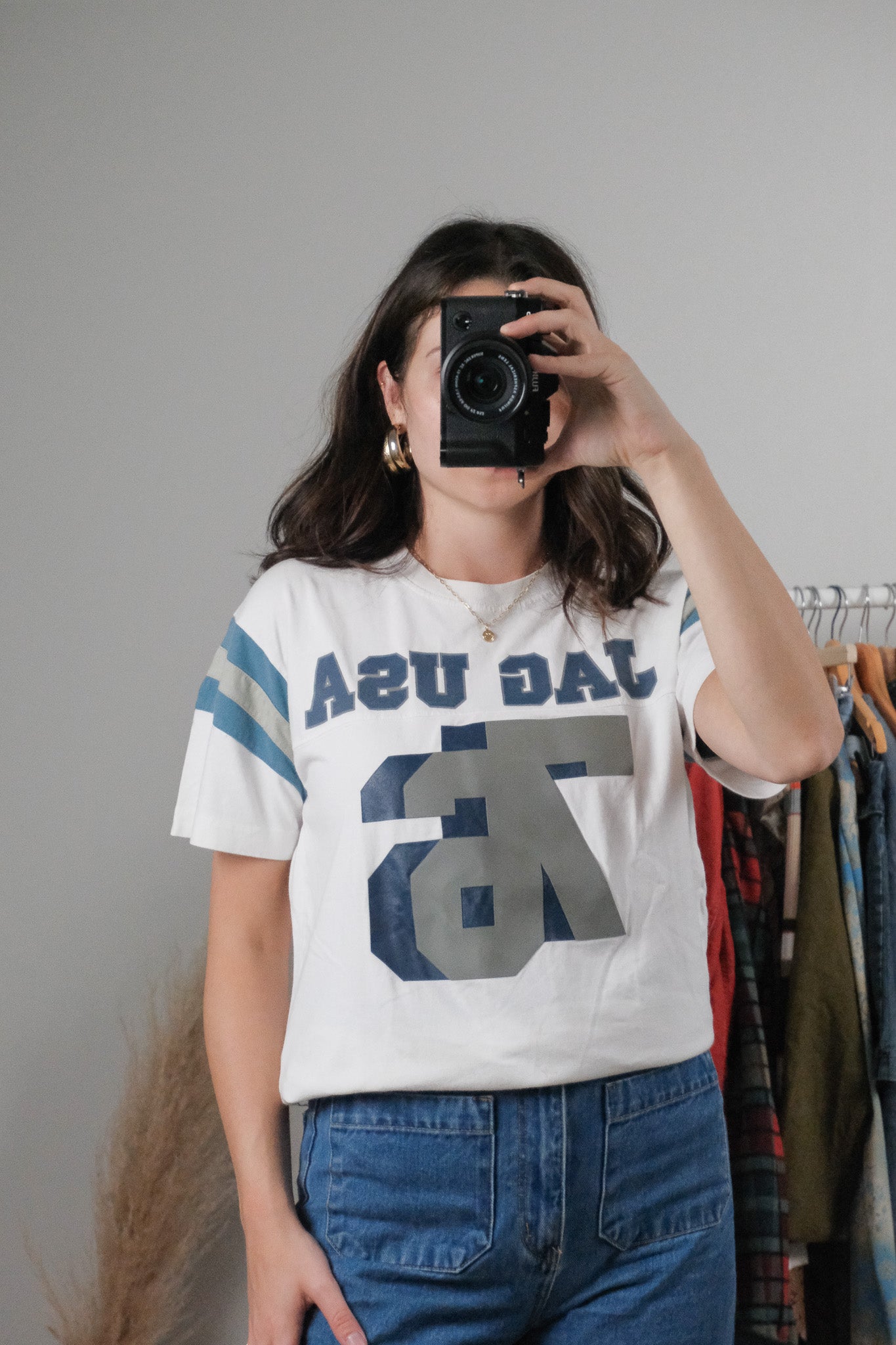 Vintage x Cotton Jersey T-Shirt (XS-M)