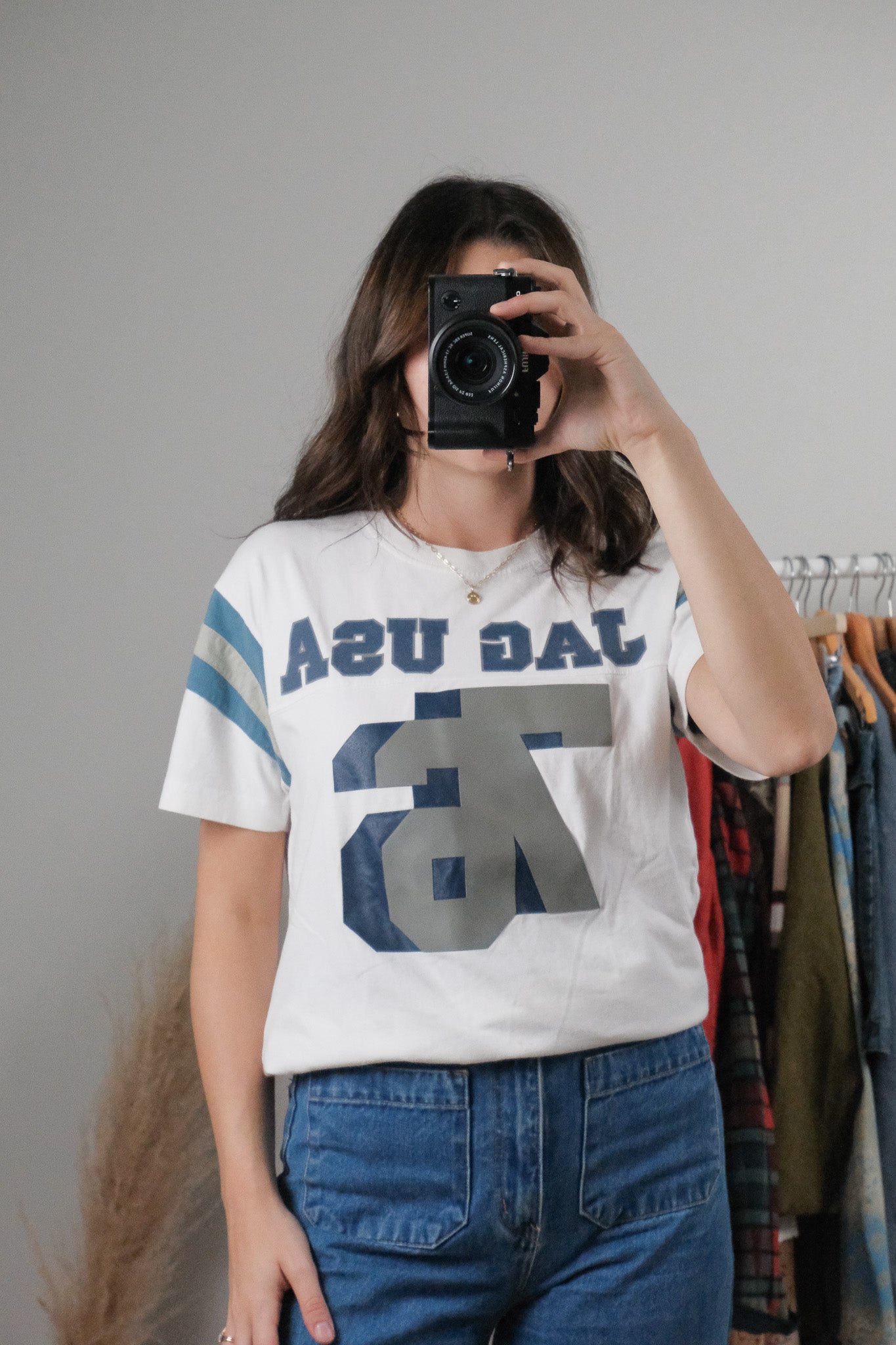 Vintage x Cotton Jersey T-Shirt (XS-M)
