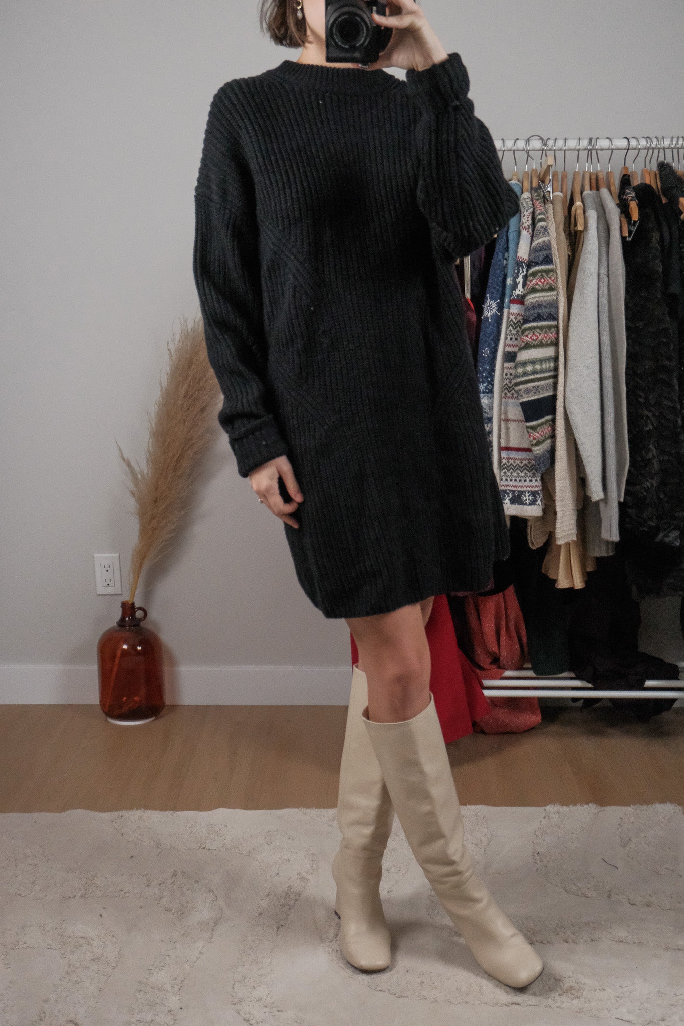 Aritzia x Oversized Merino Wool Sweater Dress (S/M)
