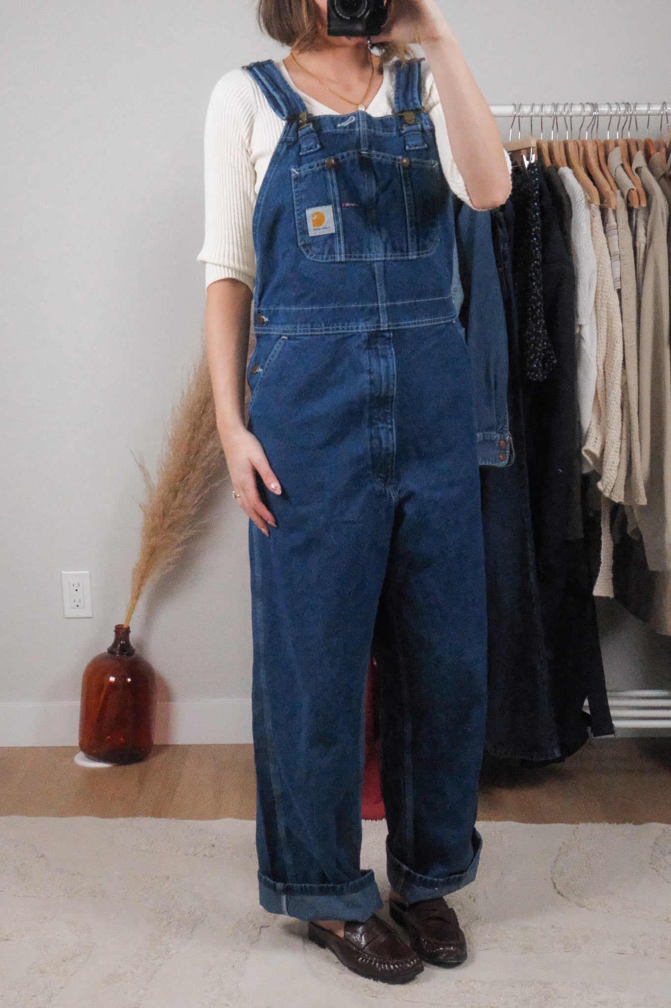 Vintage x Carhartt Overalls (L/XL)