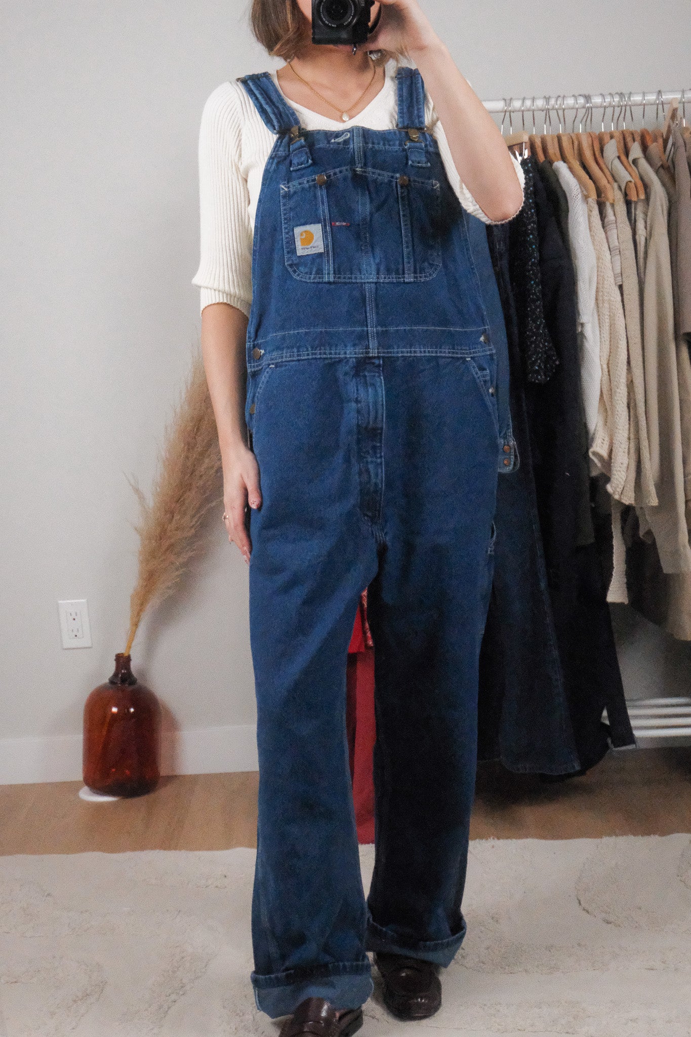 Vintage x Carhartt Overalls (L/XL)