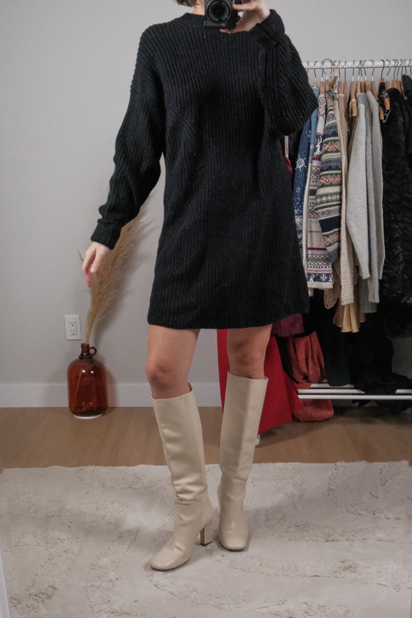 Aritzia x Oversized Merino Wool Sweater Dress (S/M)