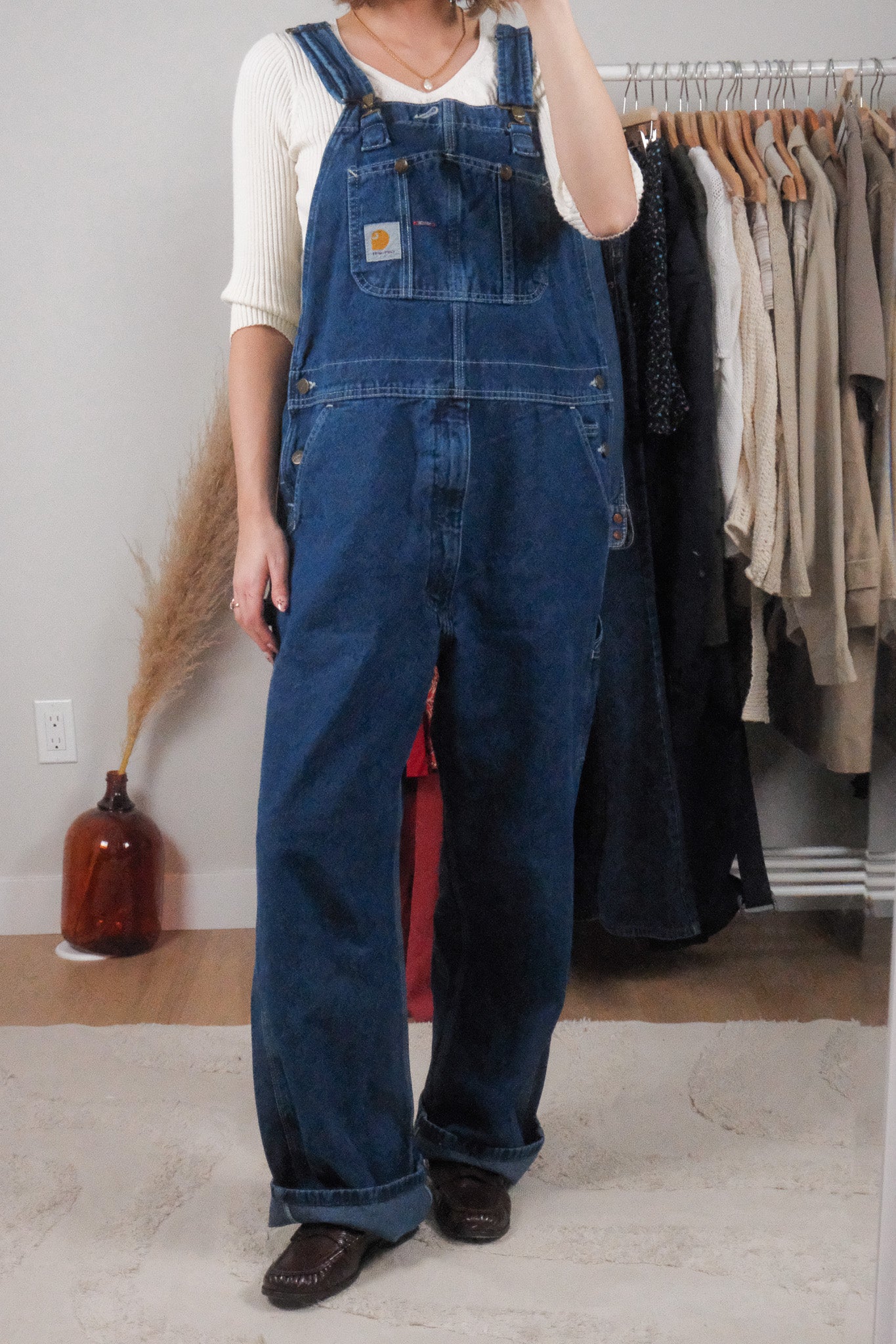 Vintage x Carhartt Overalls (L/XL)