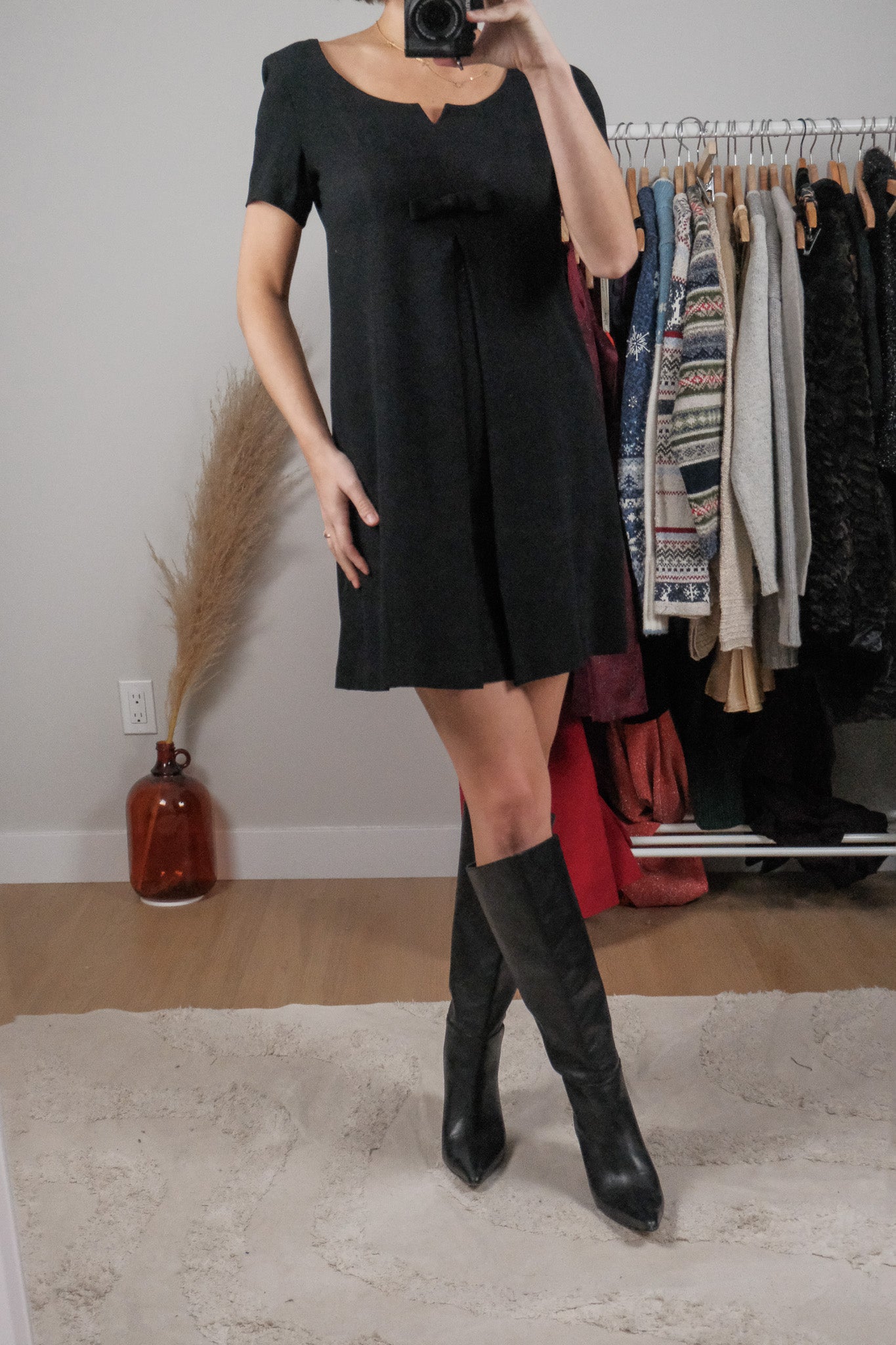 Made in Korea x Vintage x Baby Doll Mini Dress (2)