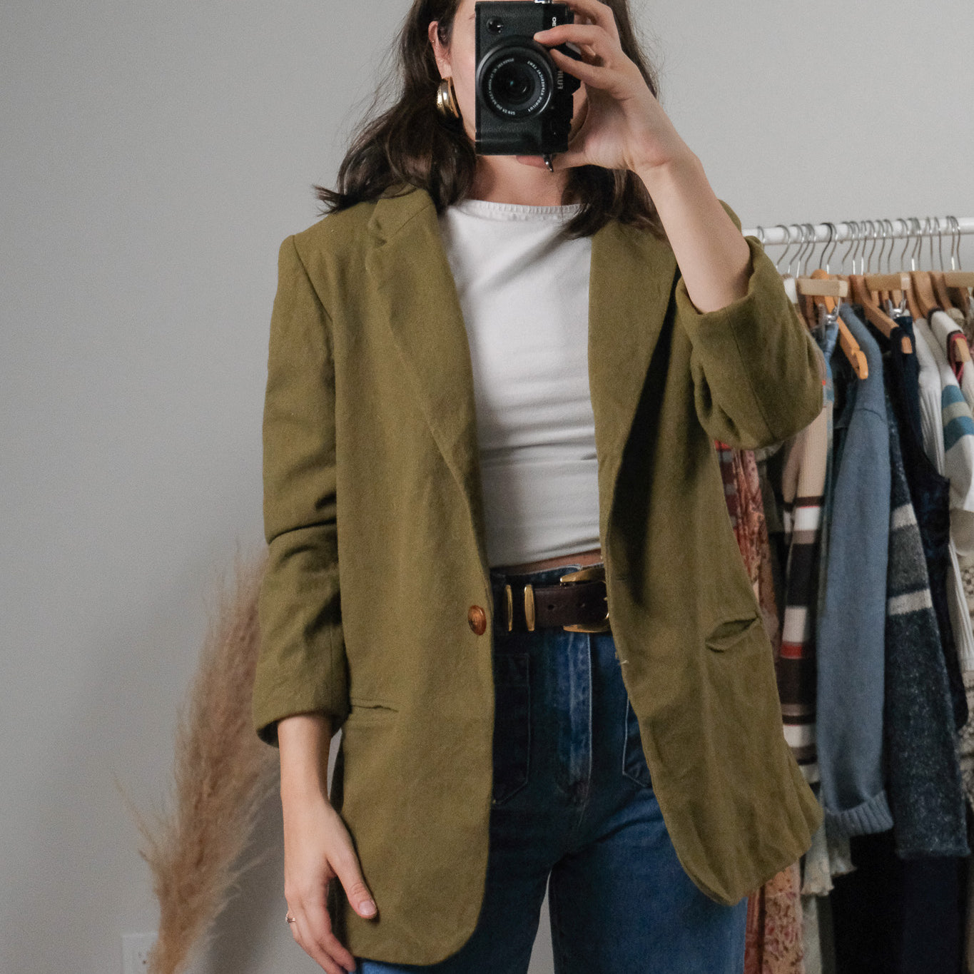 Vintage x Wool Blazer (4-8)