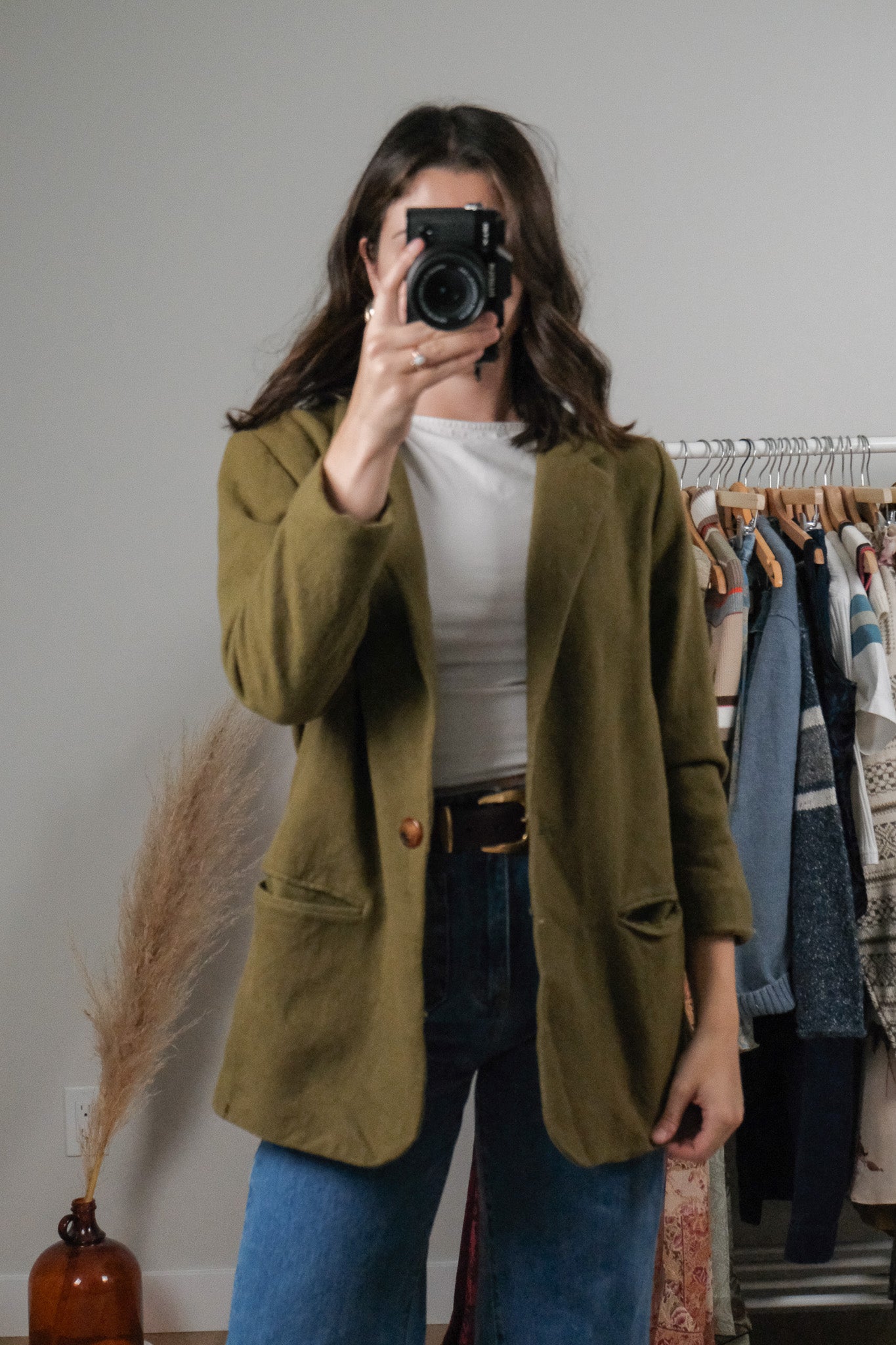 Vintage x Wool Blazer (4-8)