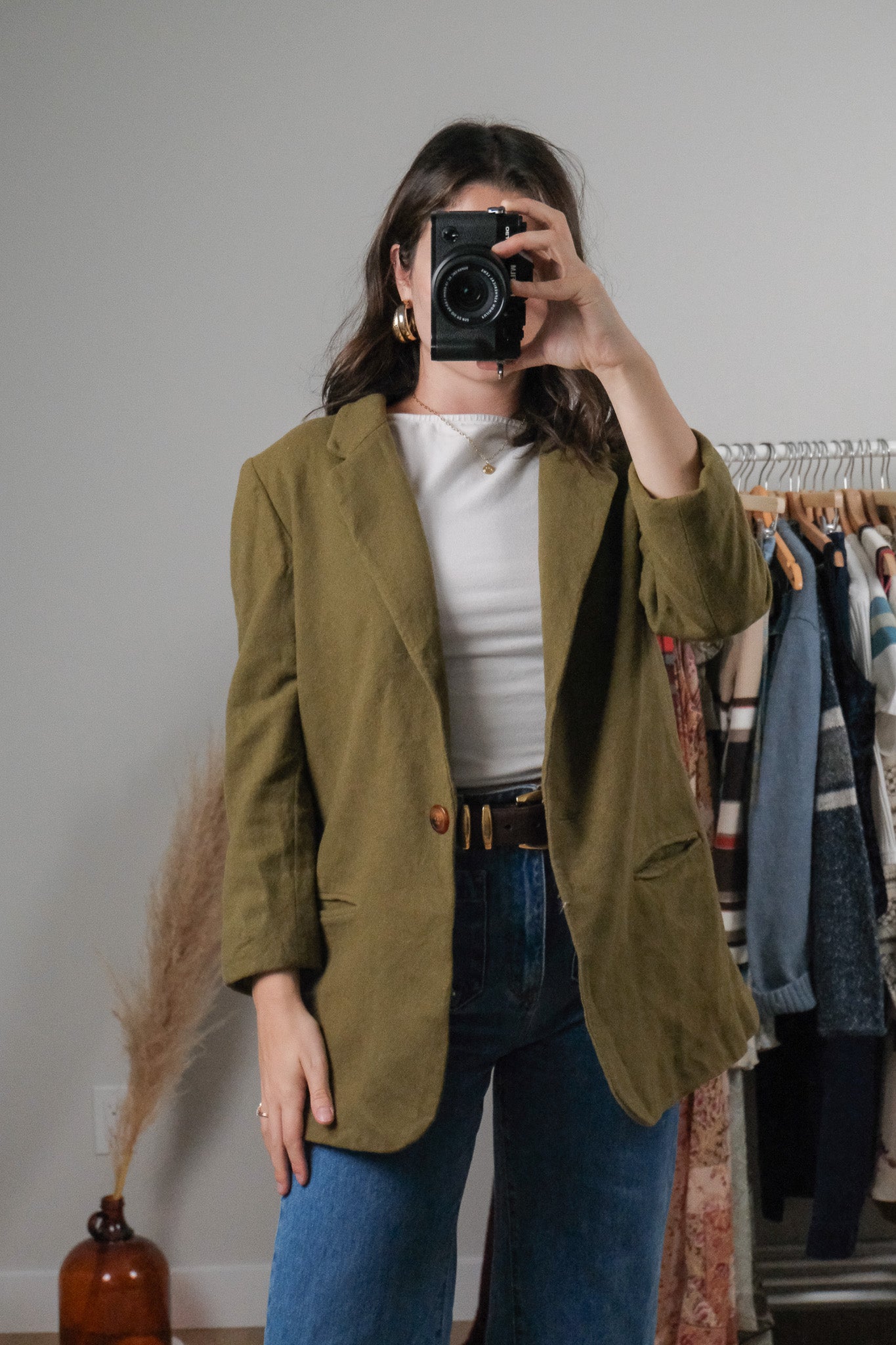Vintage x Wool Blazer (4-8)