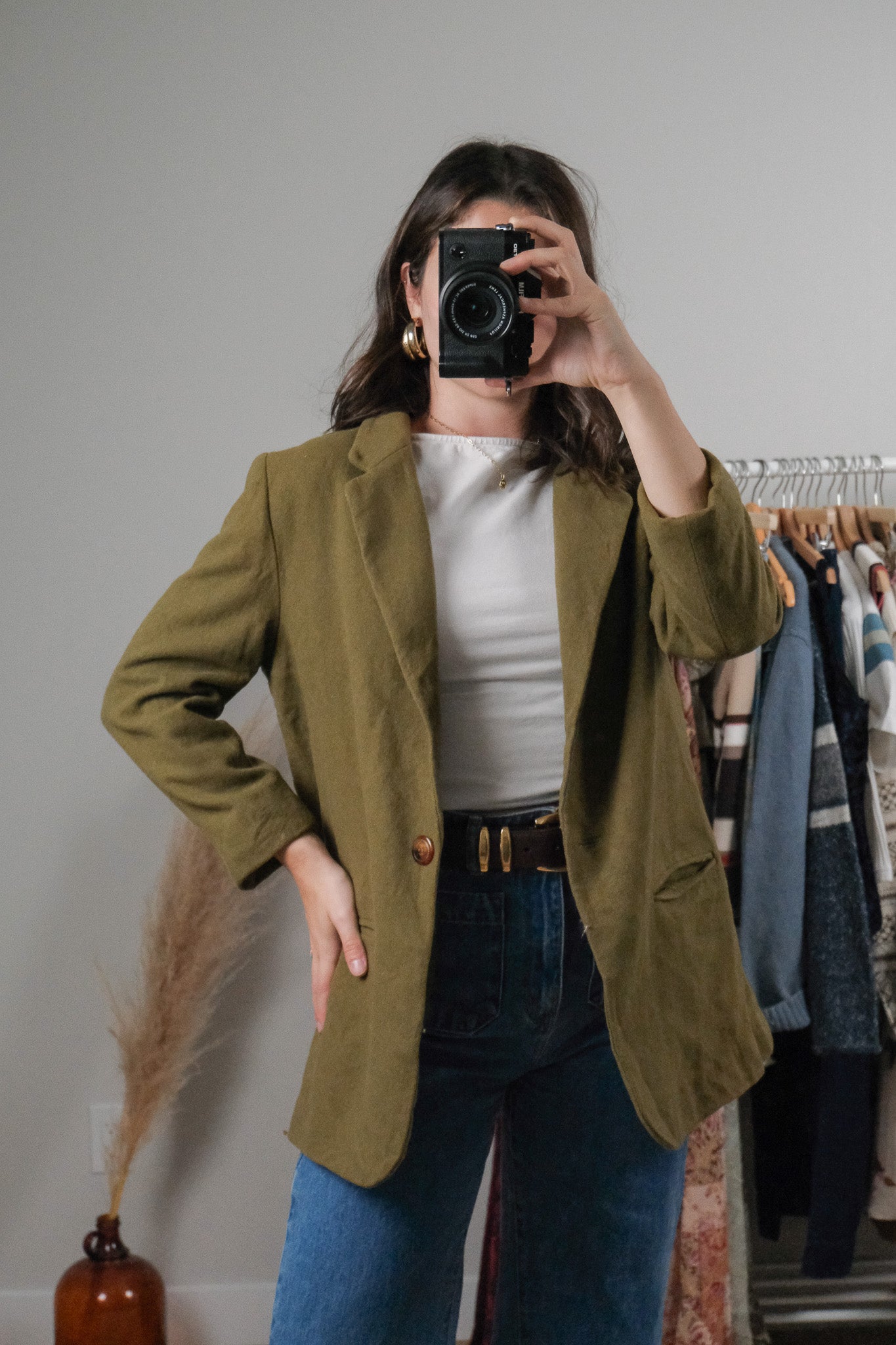 Vintage x Wool Blazer (4-8)