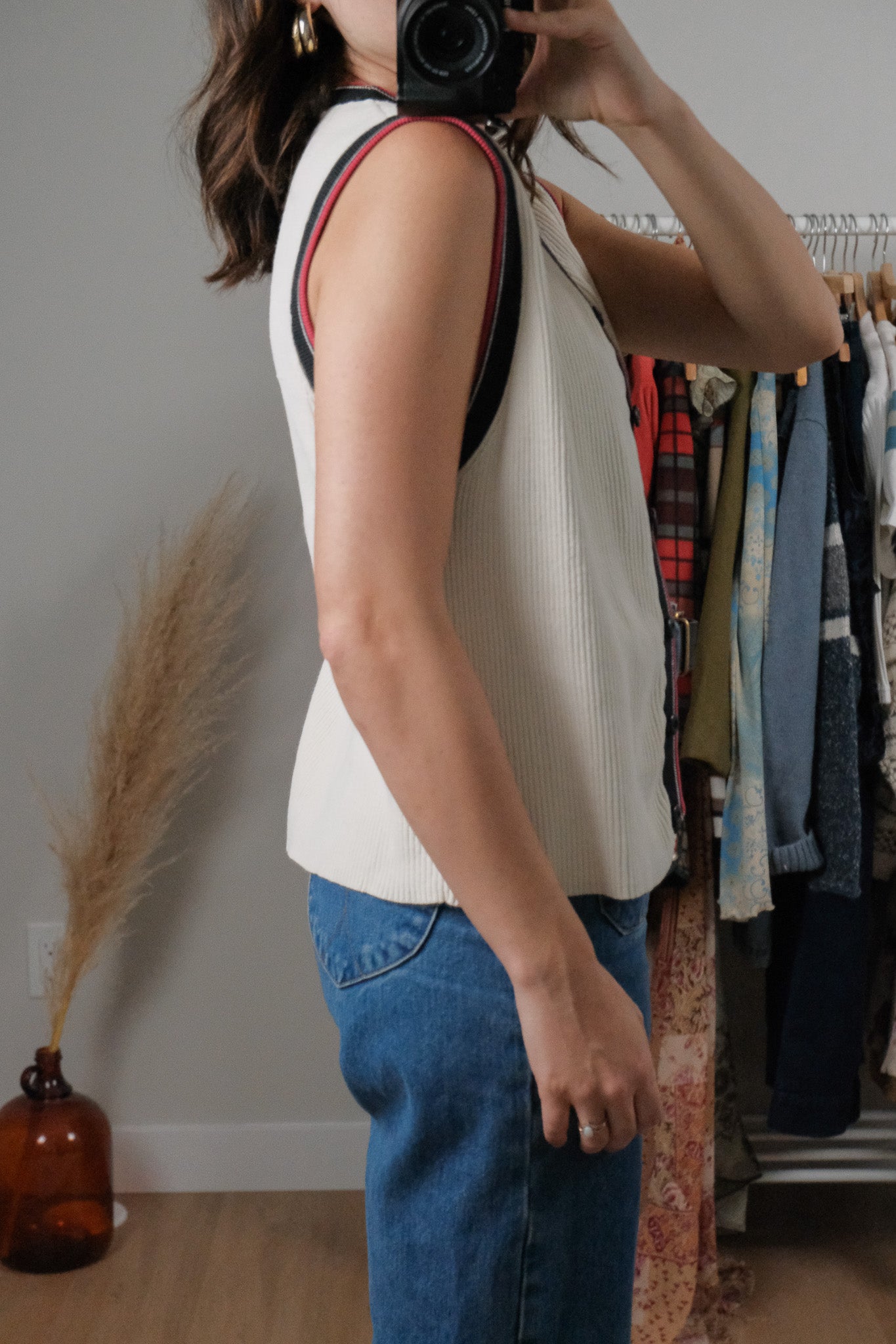Vintage x Cotton Vest (M)
