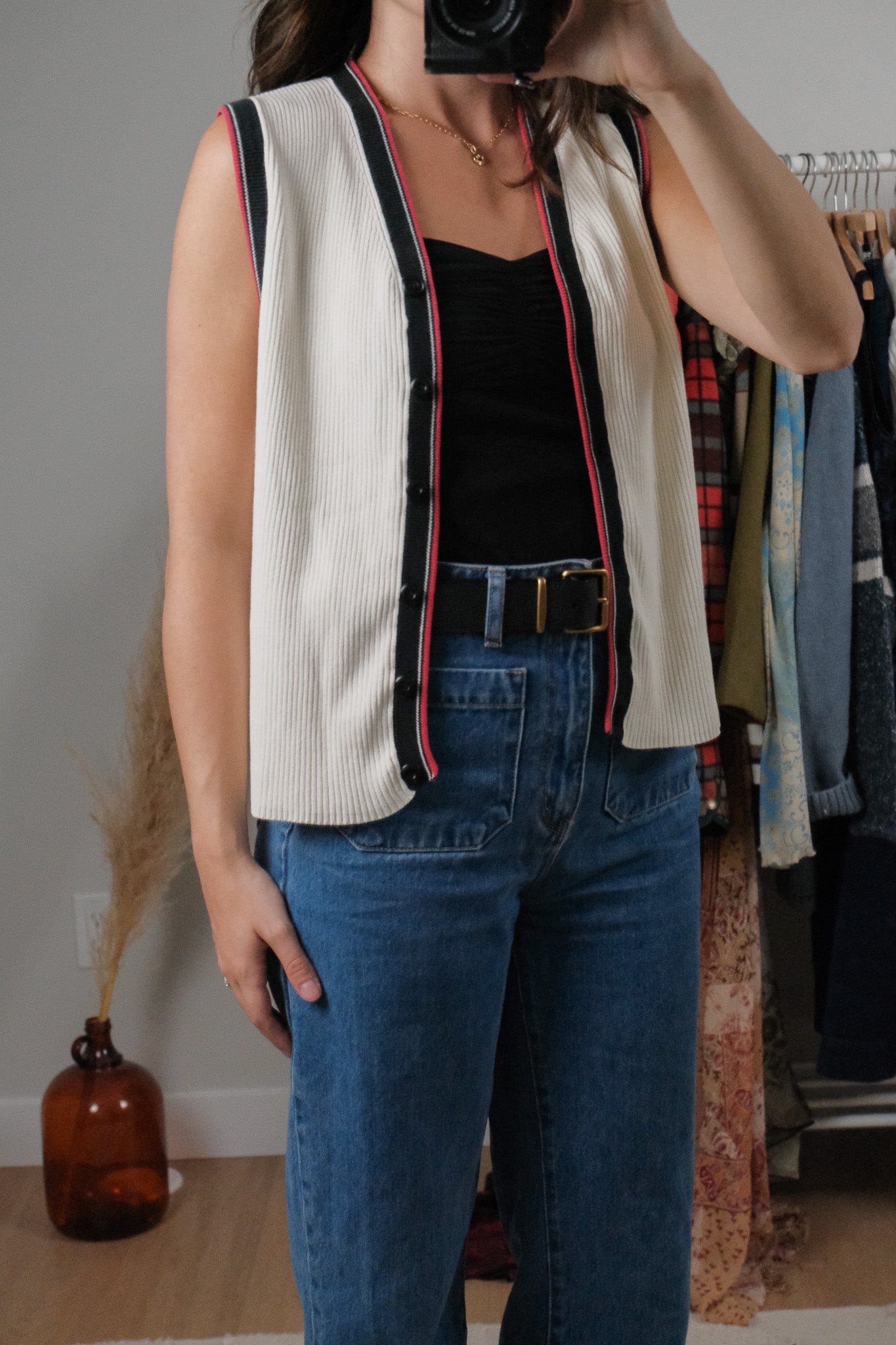 Vintage x Cotton Vest (M)
