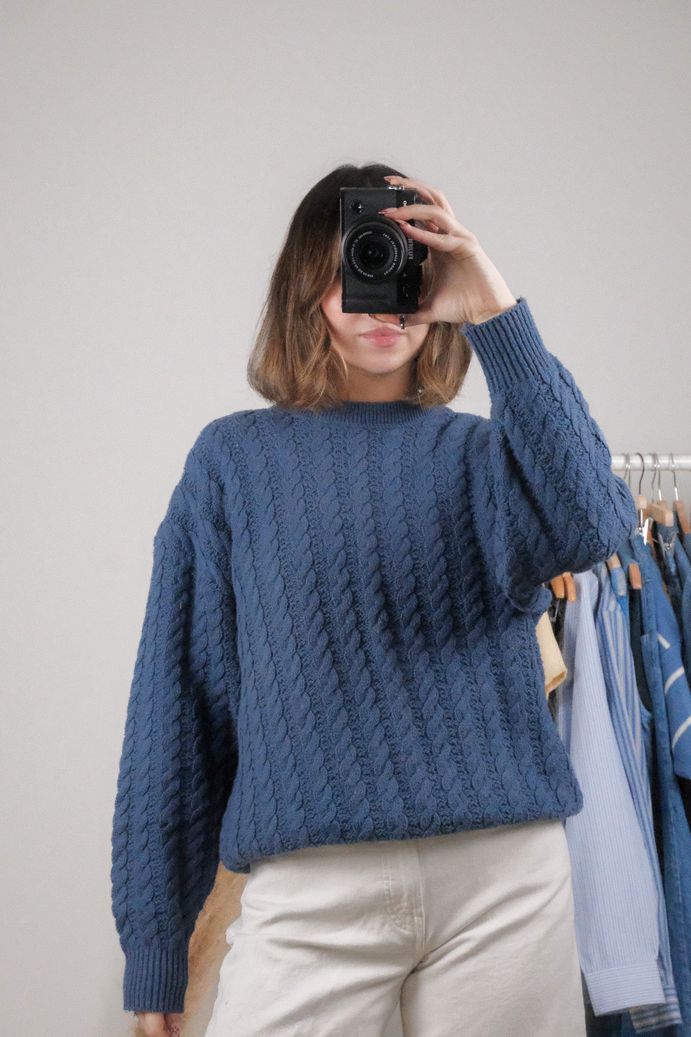 Made in Canada x Vintage x Chunky Knit (S/M)