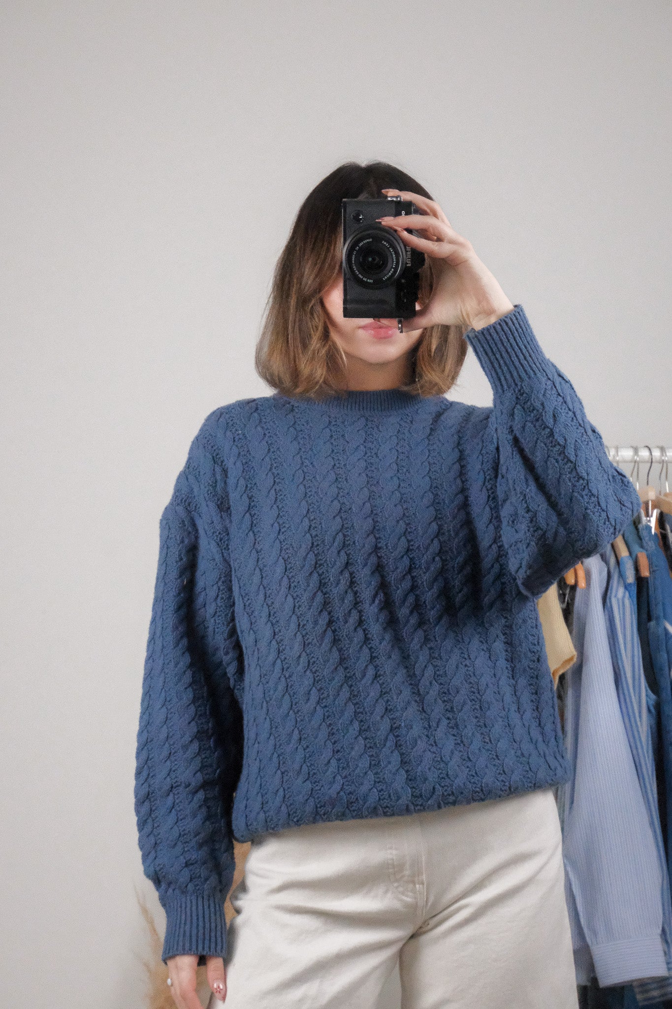 Made in Canada x Vintage x Chunky Knit (S/M)