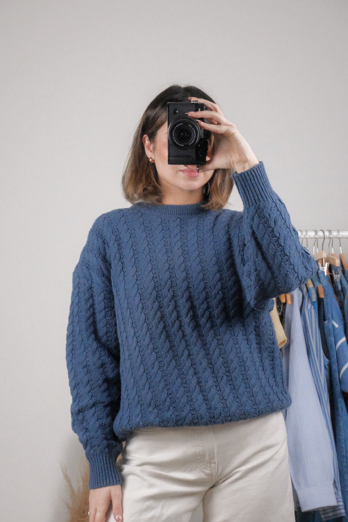Made in Canada x Vintage x Chunky Knit (S/M)