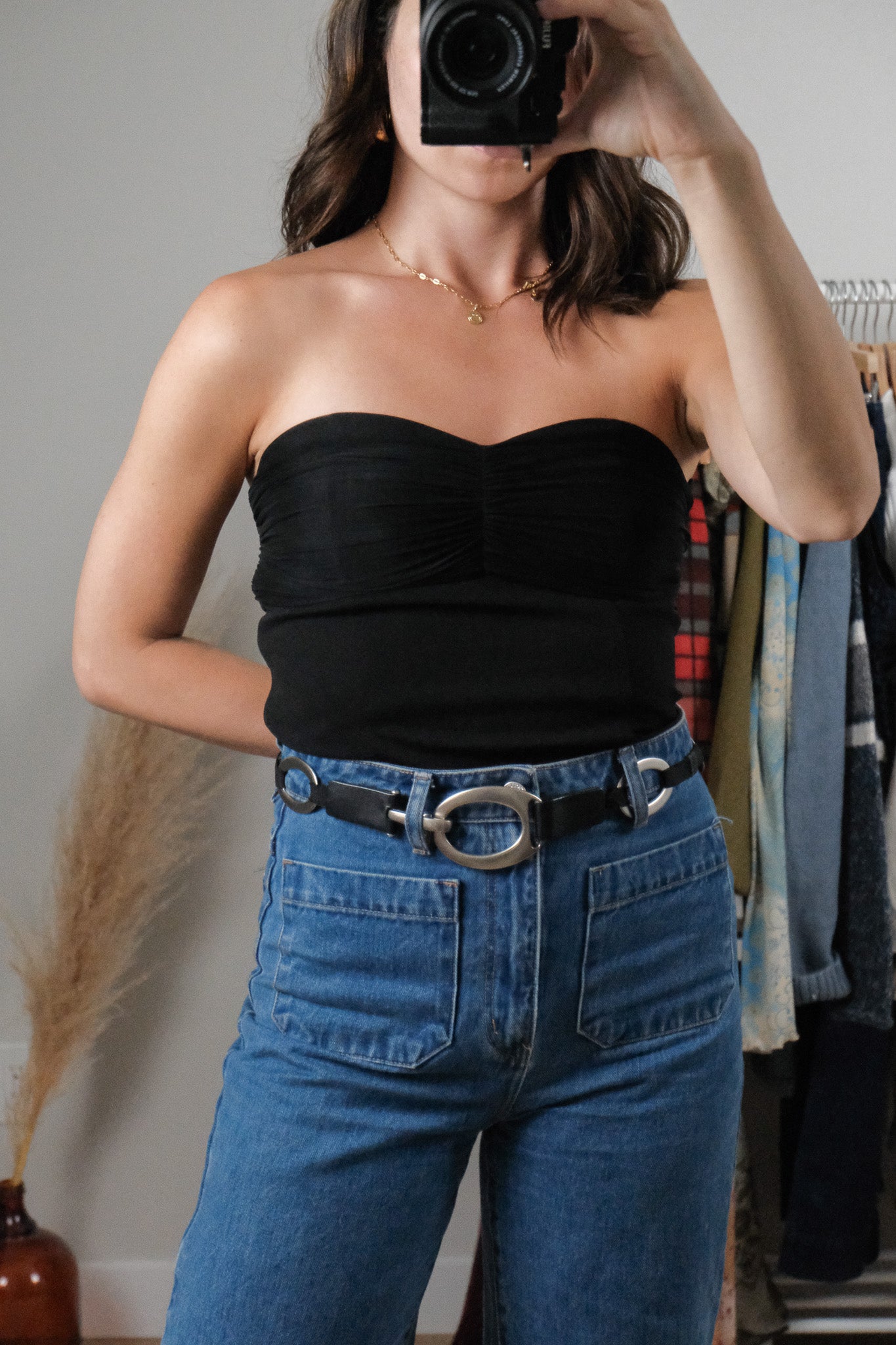 Suzi Roher x Leather/Medal Belt (L/XL)