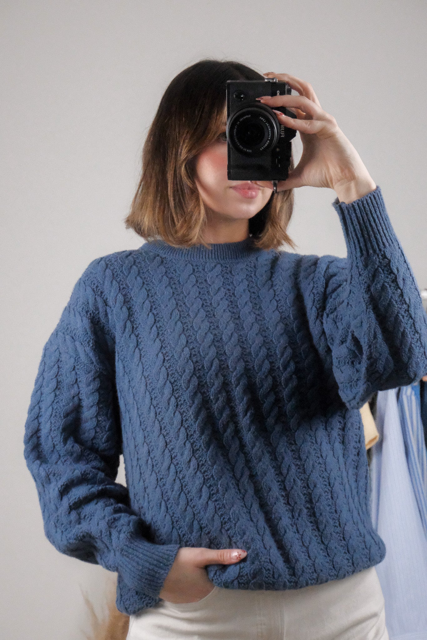 Made in Canada x Vintage x Chunky Knit (S/M)