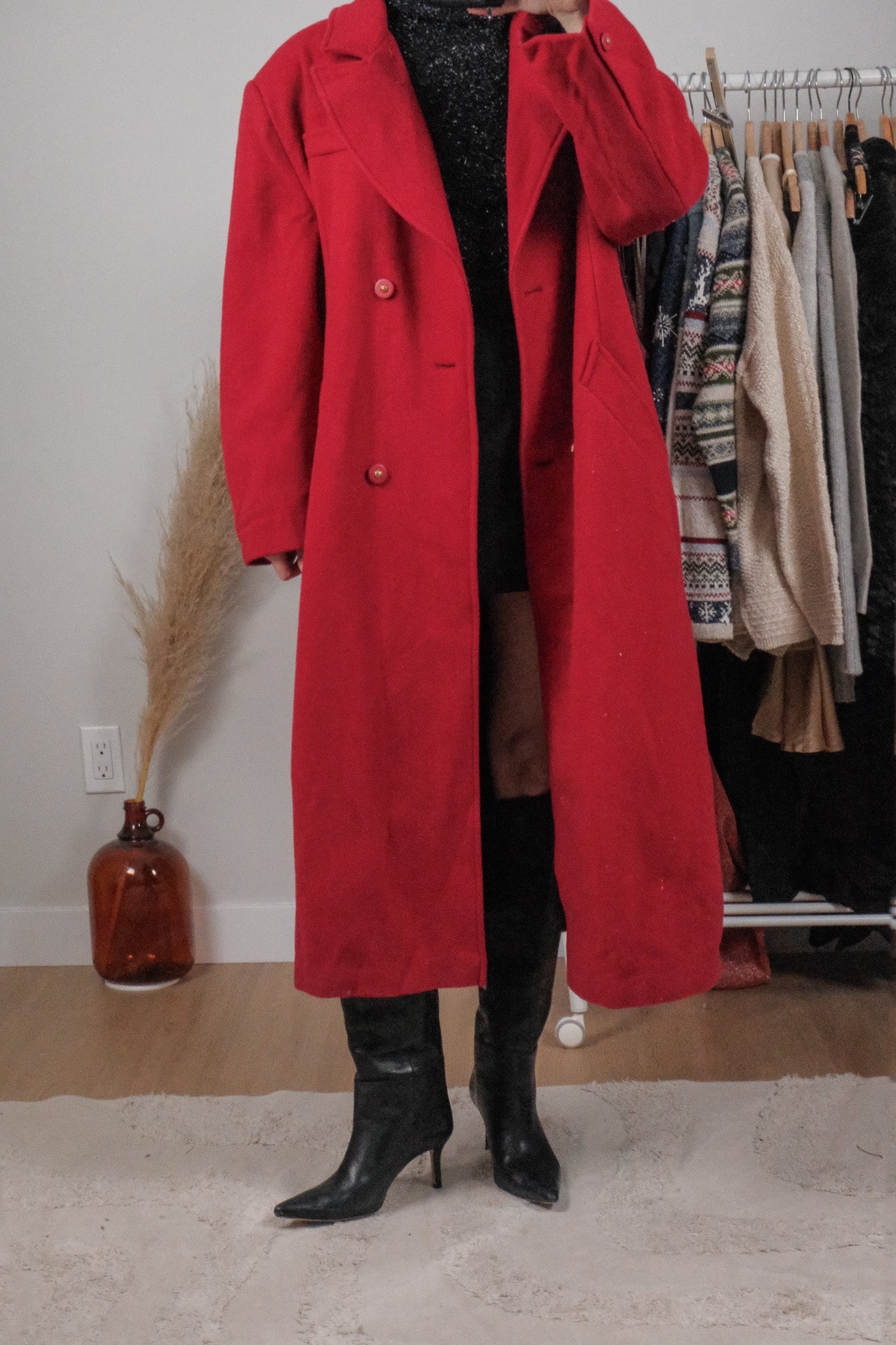 Made in Canada x Vintage x Wool Coat (L)