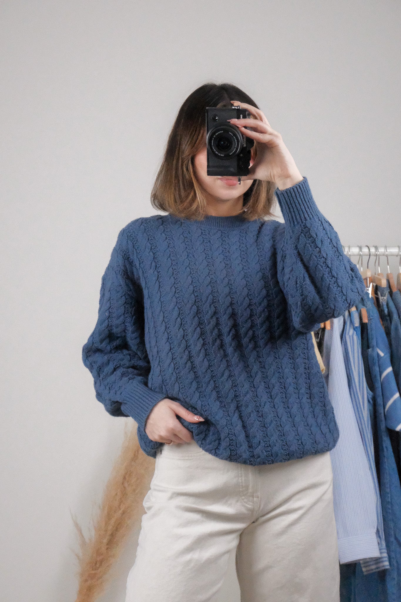 Made in Canada x Vintage x Chunky Knit (S/M)