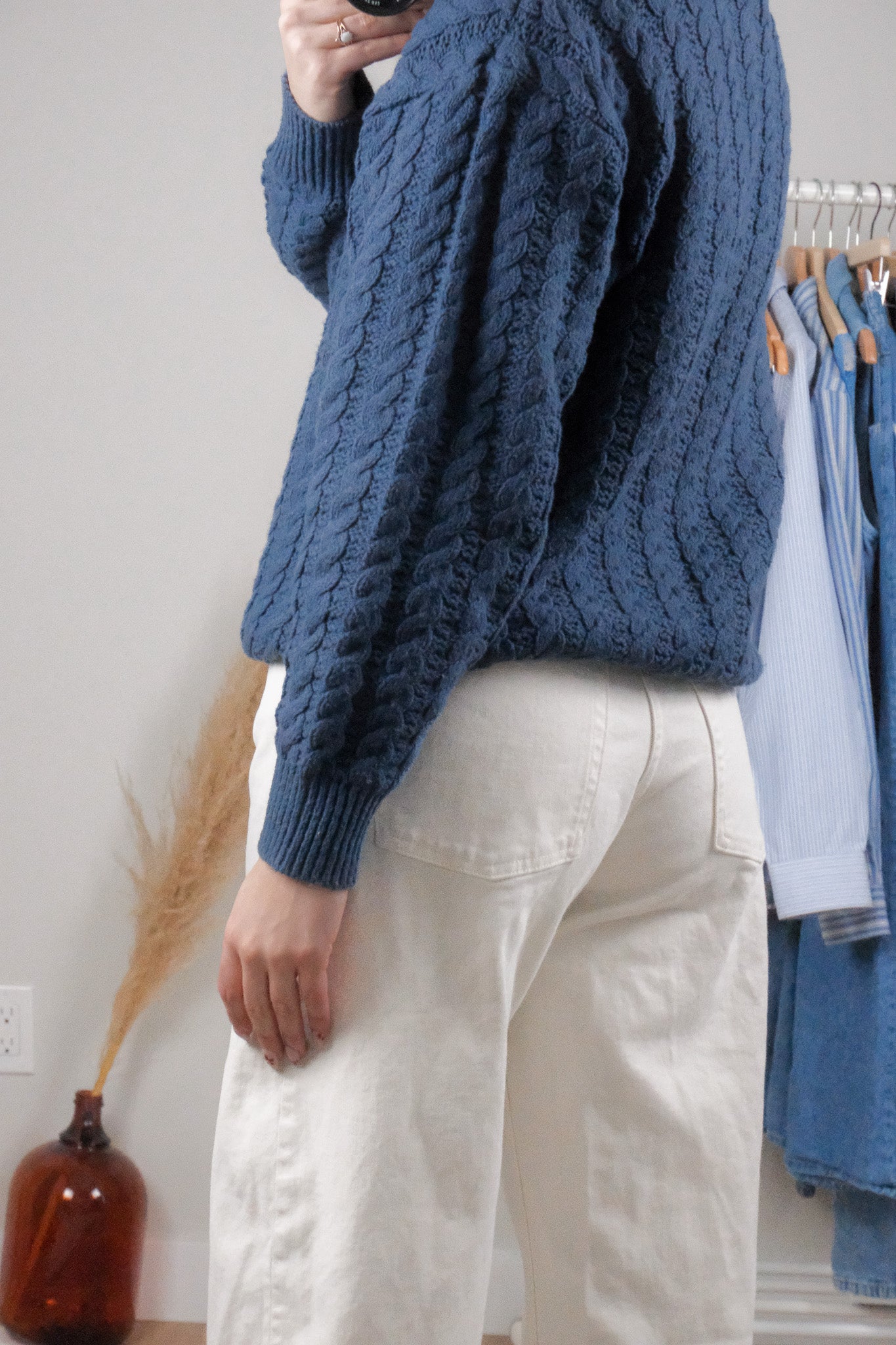 Made in Canada x Vintage x Chunky Knit (S/M)