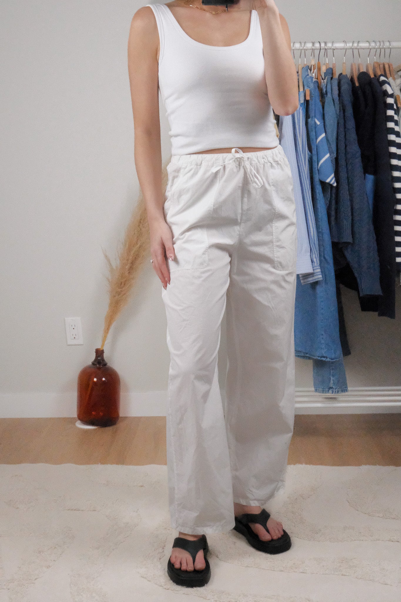 Aritzia x Cotton Pants (S)