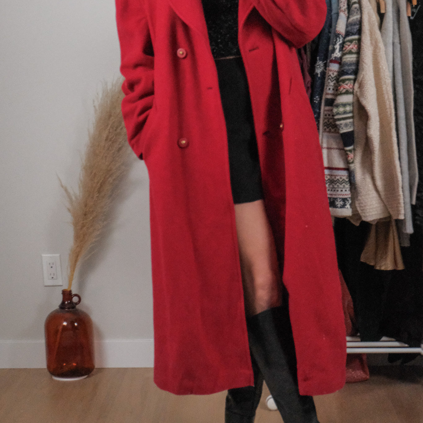 Made in Canada x Vintage x Wool Coat (L)