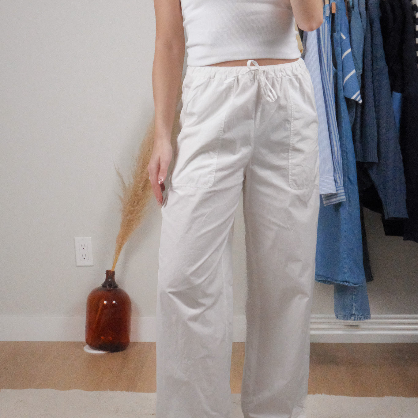 Aritzia x Cotton Pants (S)