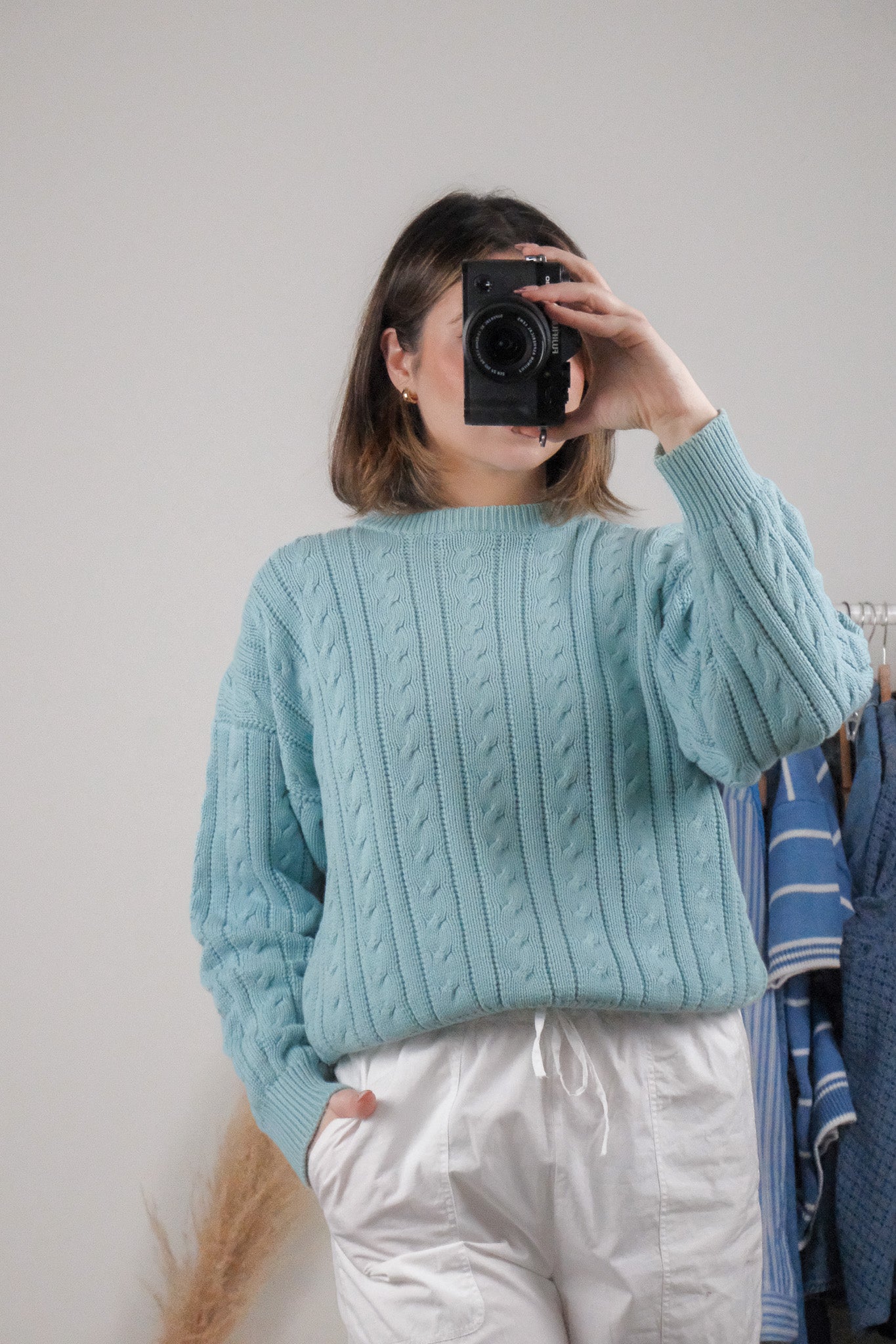 Vintage x Eddie Bauer x Chunky Cotton Knit (S/M)