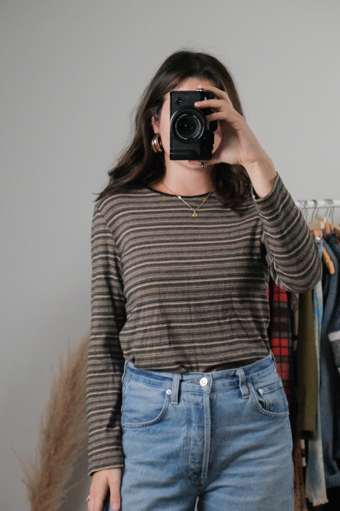 Vintage x Cotton Striped Top (M)