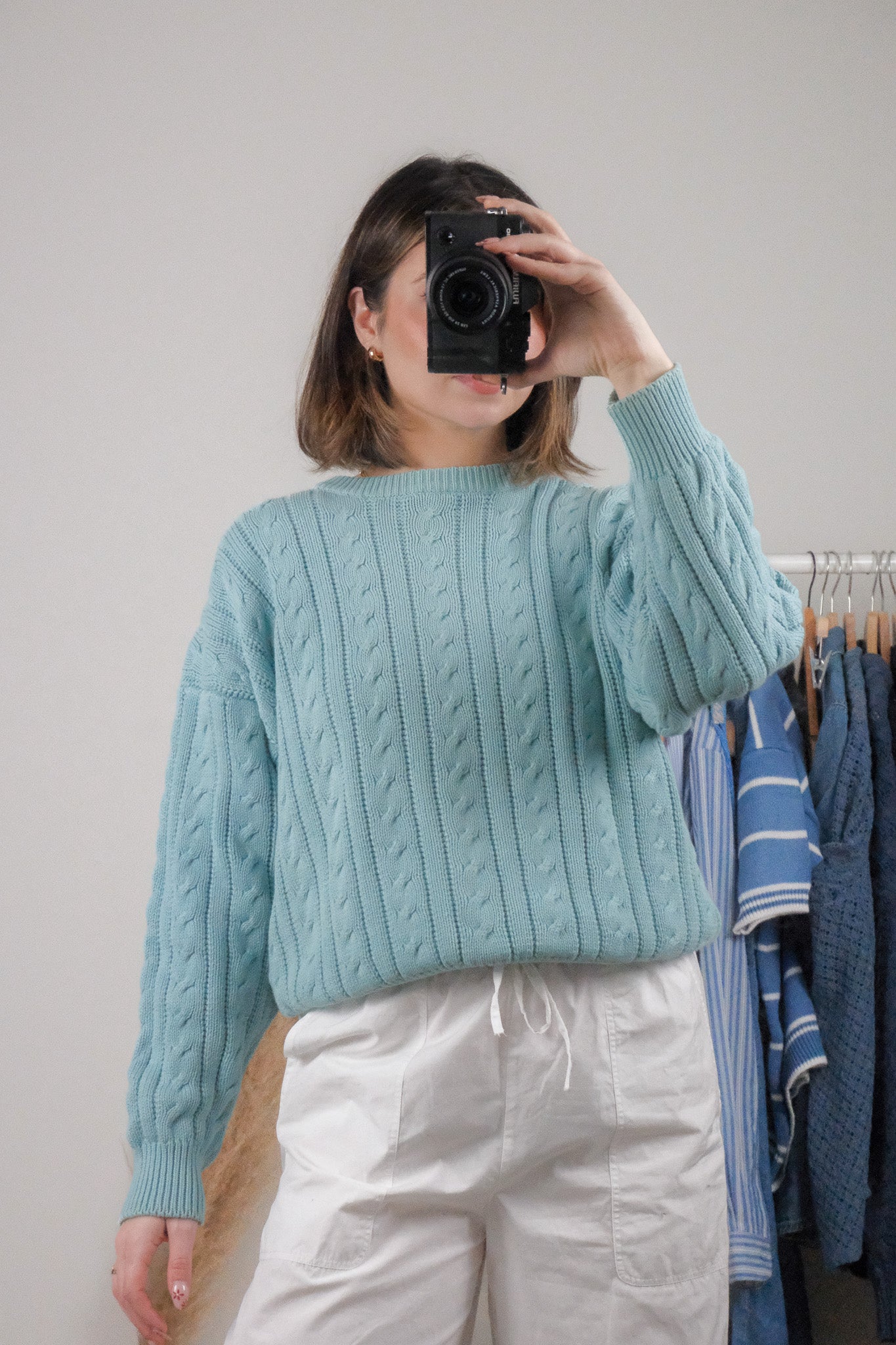 Vintage x Eddie Bauer x Chunky Cotton Knit (S/M)