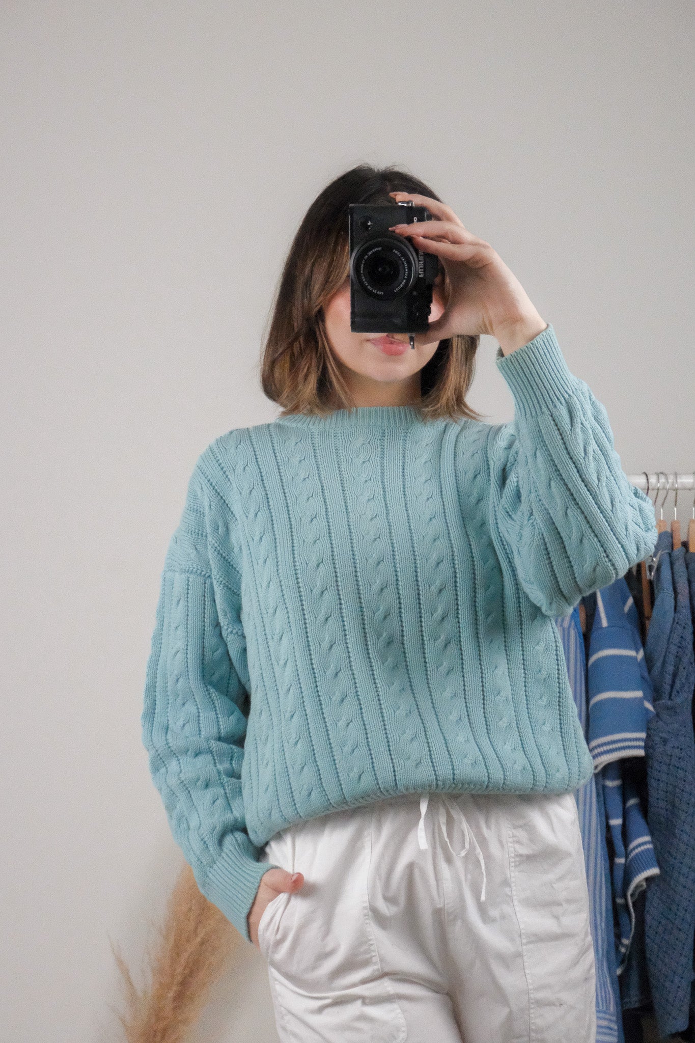 Vintage x Eddie Bauer x Chunky Cotton Knit (S/M)