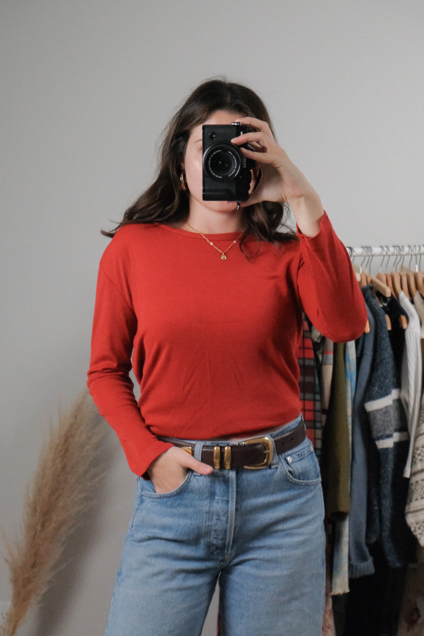 Made in Korea x Vintage x Long-Sleeve Top (M)