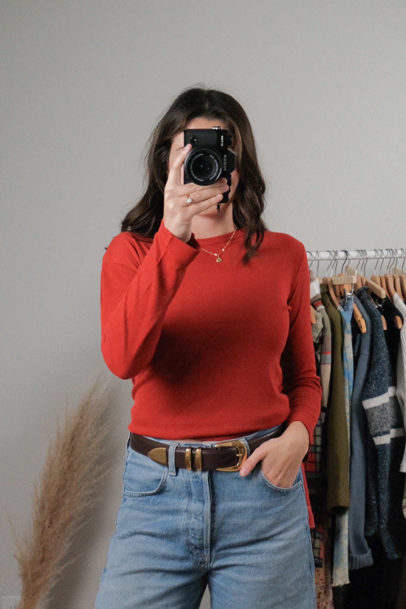 Made in Korea x Vintage x Long-Sleeve Top (M)