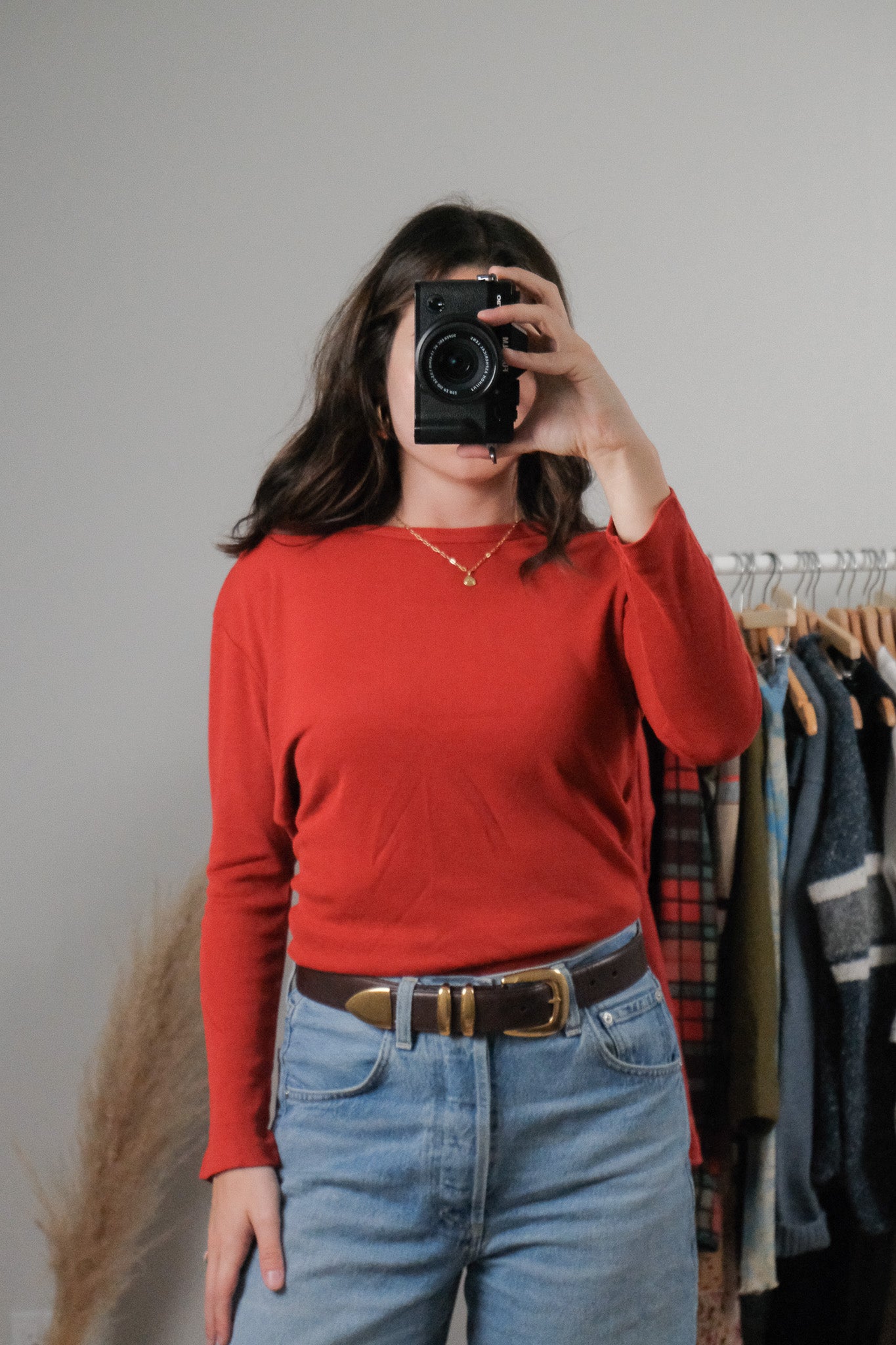 Made in Korea x Vintage x Long-Sleeve Top (M)