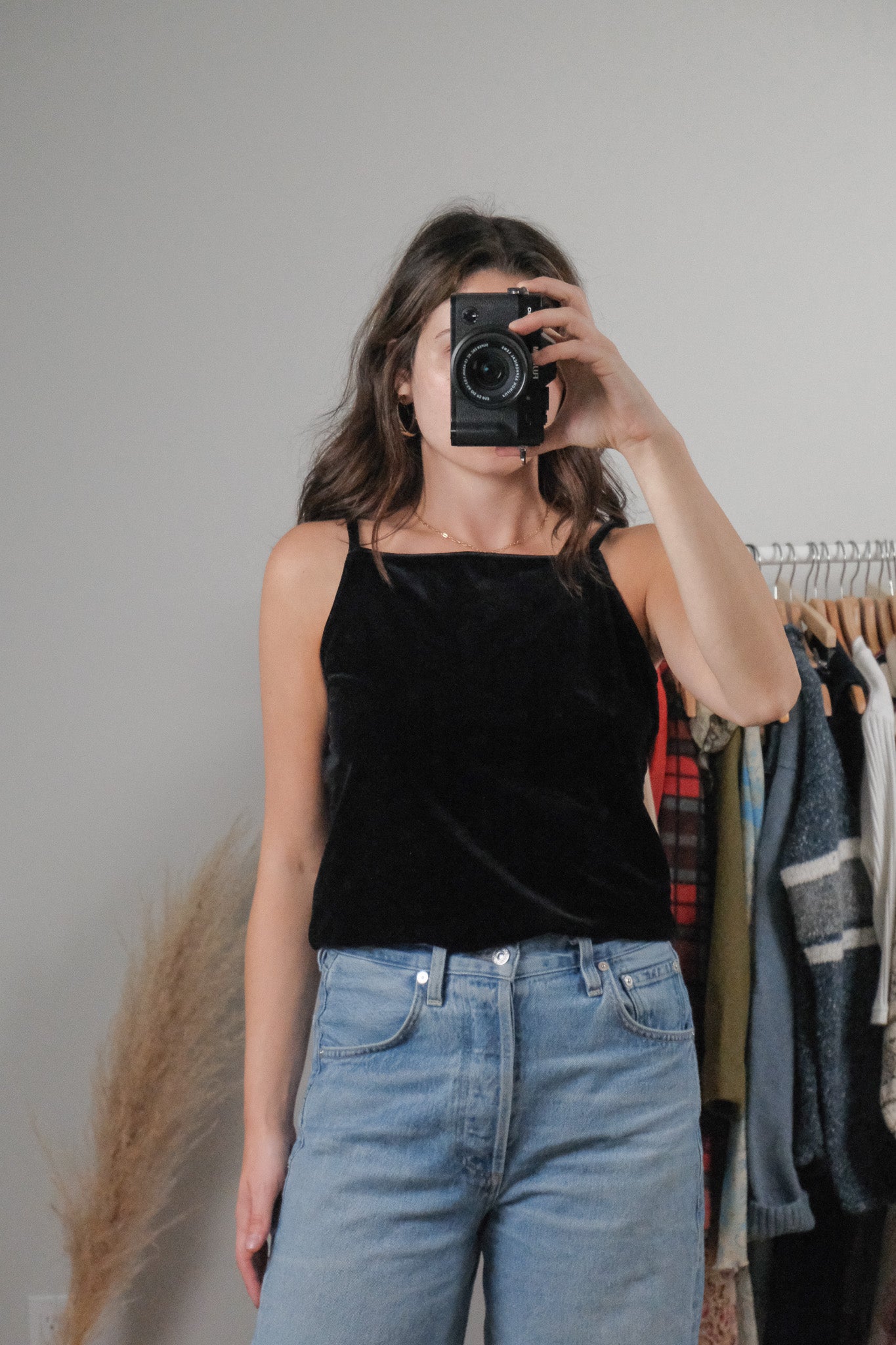 Made in Canada x Vintage x Velvet High Neck Tank (M/L)