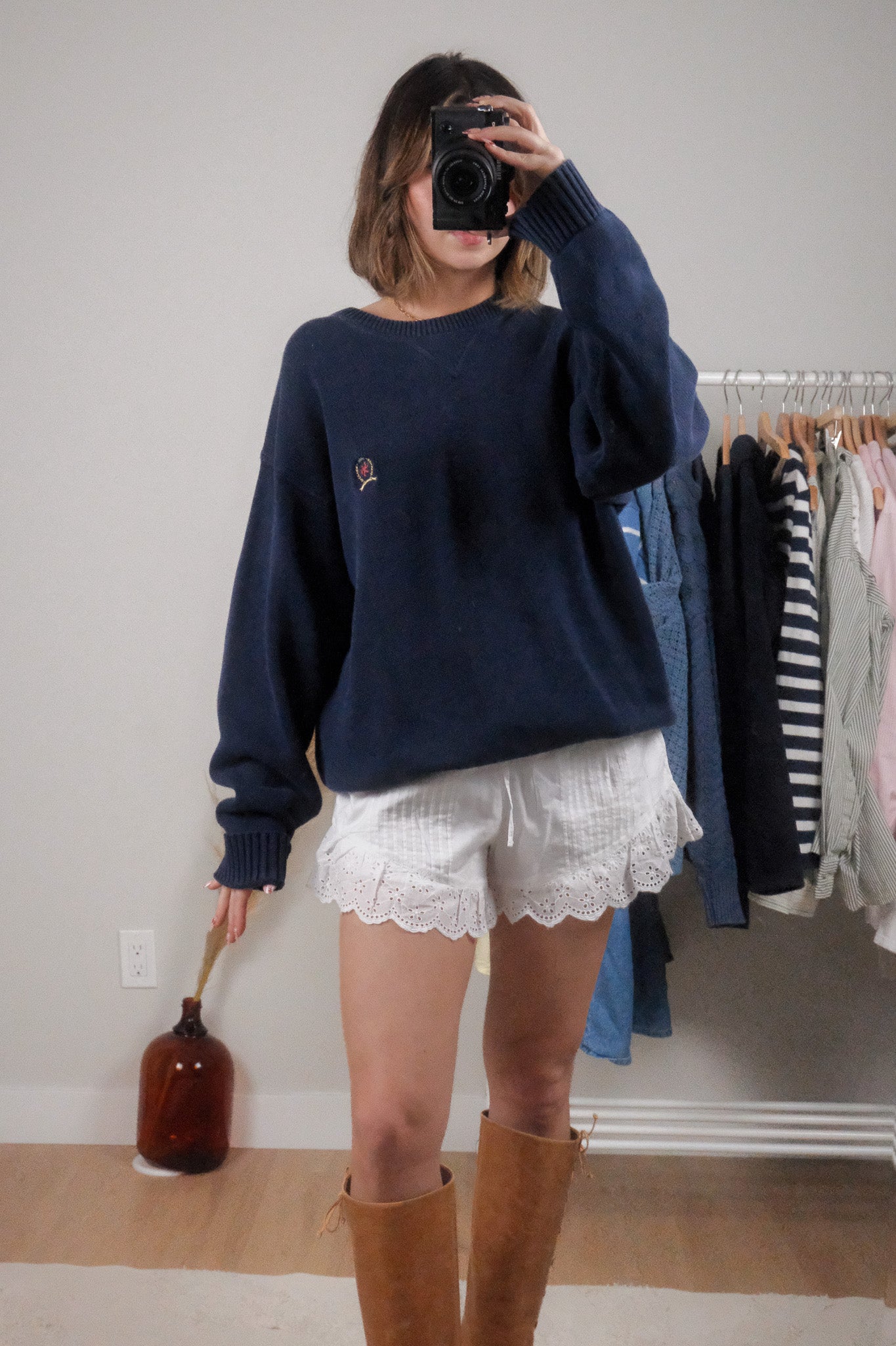 Vintage x Tommy Hilfiger x Cotton Sweater (XL-XXL)