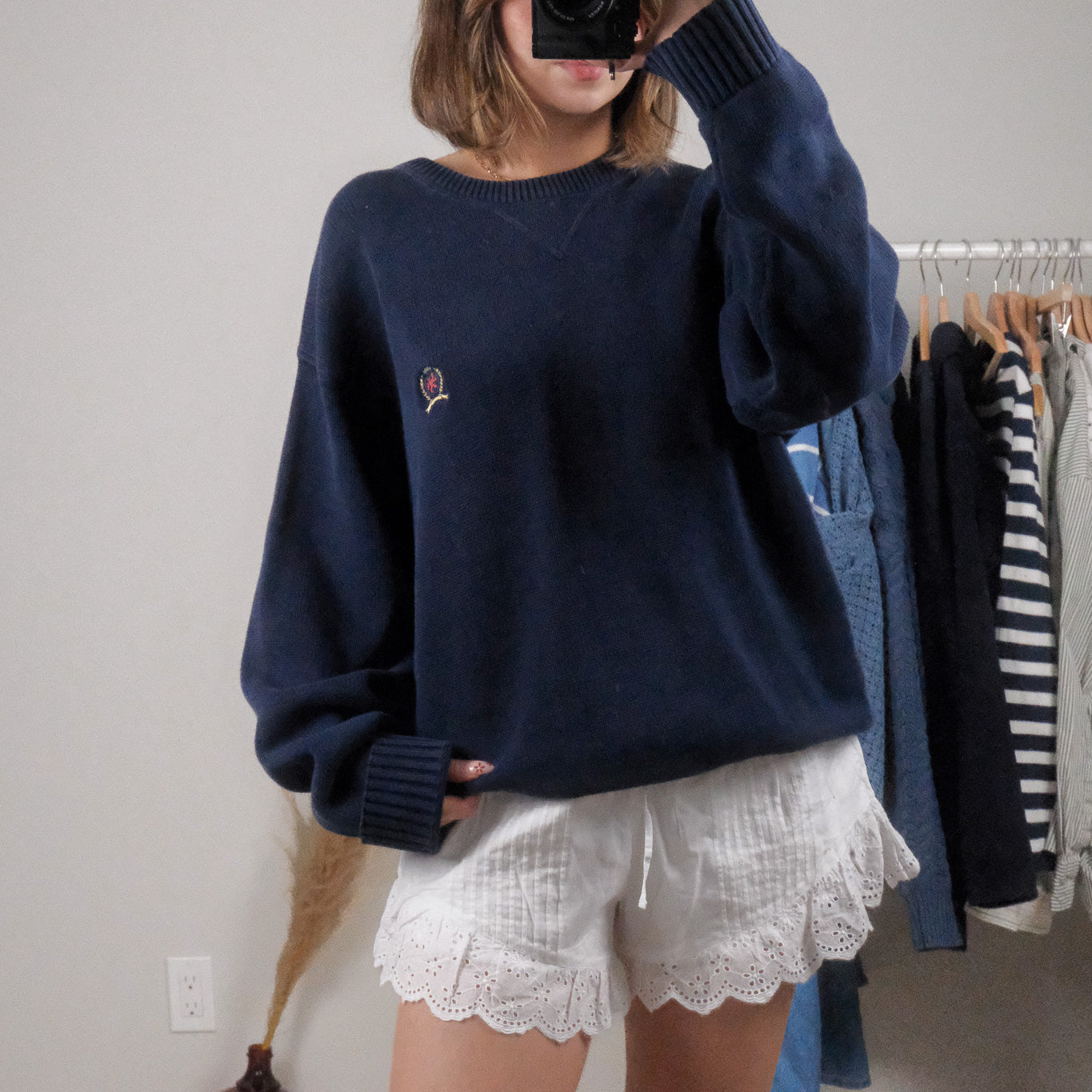 Vintage x Tommy Hilfiger x Cotton Sweater (XL-XXL)