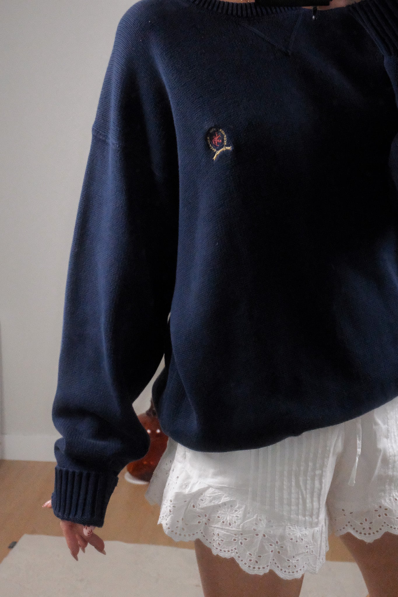 Vintage x Tommy Hilfiger x Cotton Sweater (XL-XXL)