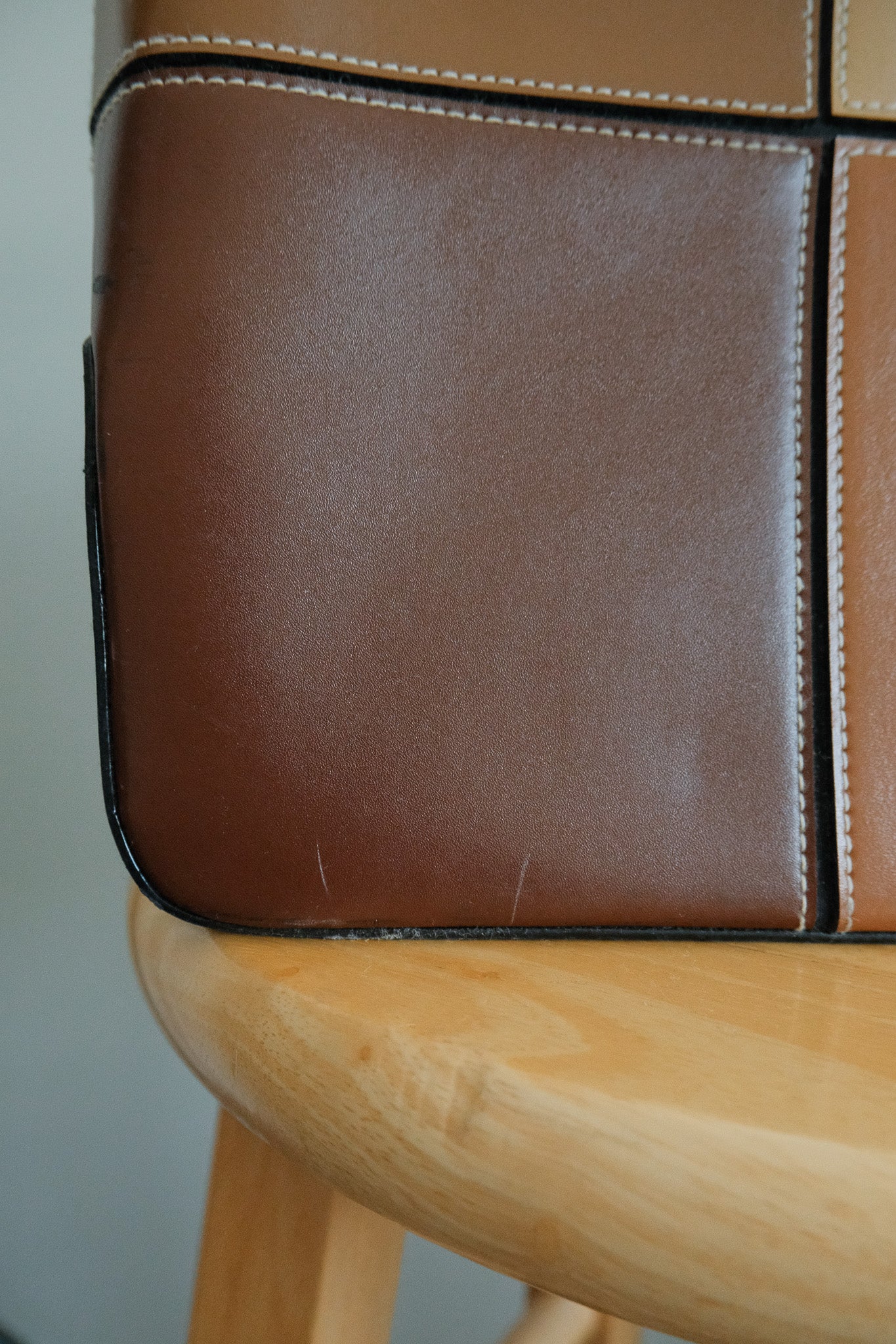 Vintage x Patchwork Faux Leather Purse