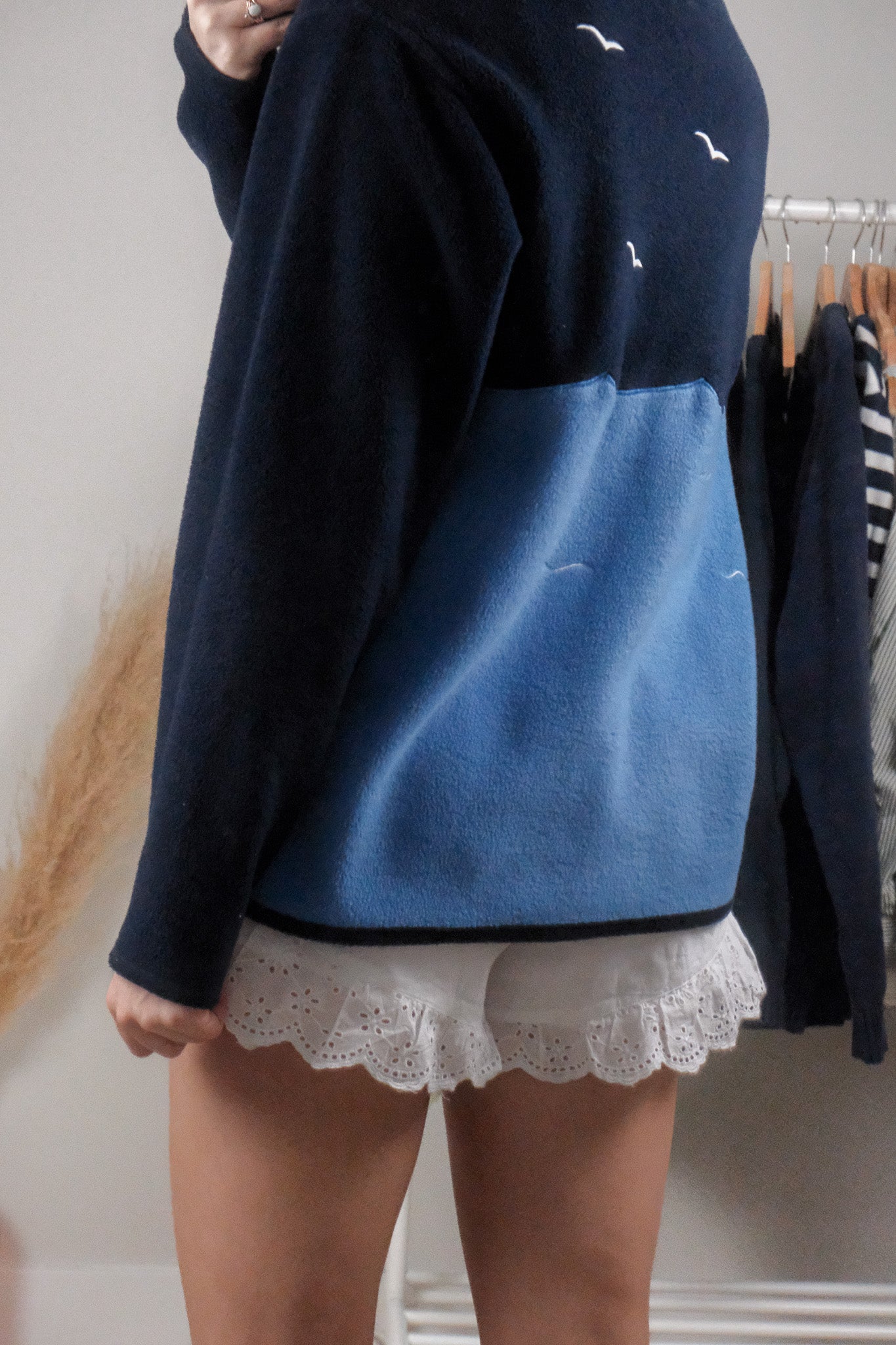 Vintage x Embroidered Lighthouse Fleece (M/L)