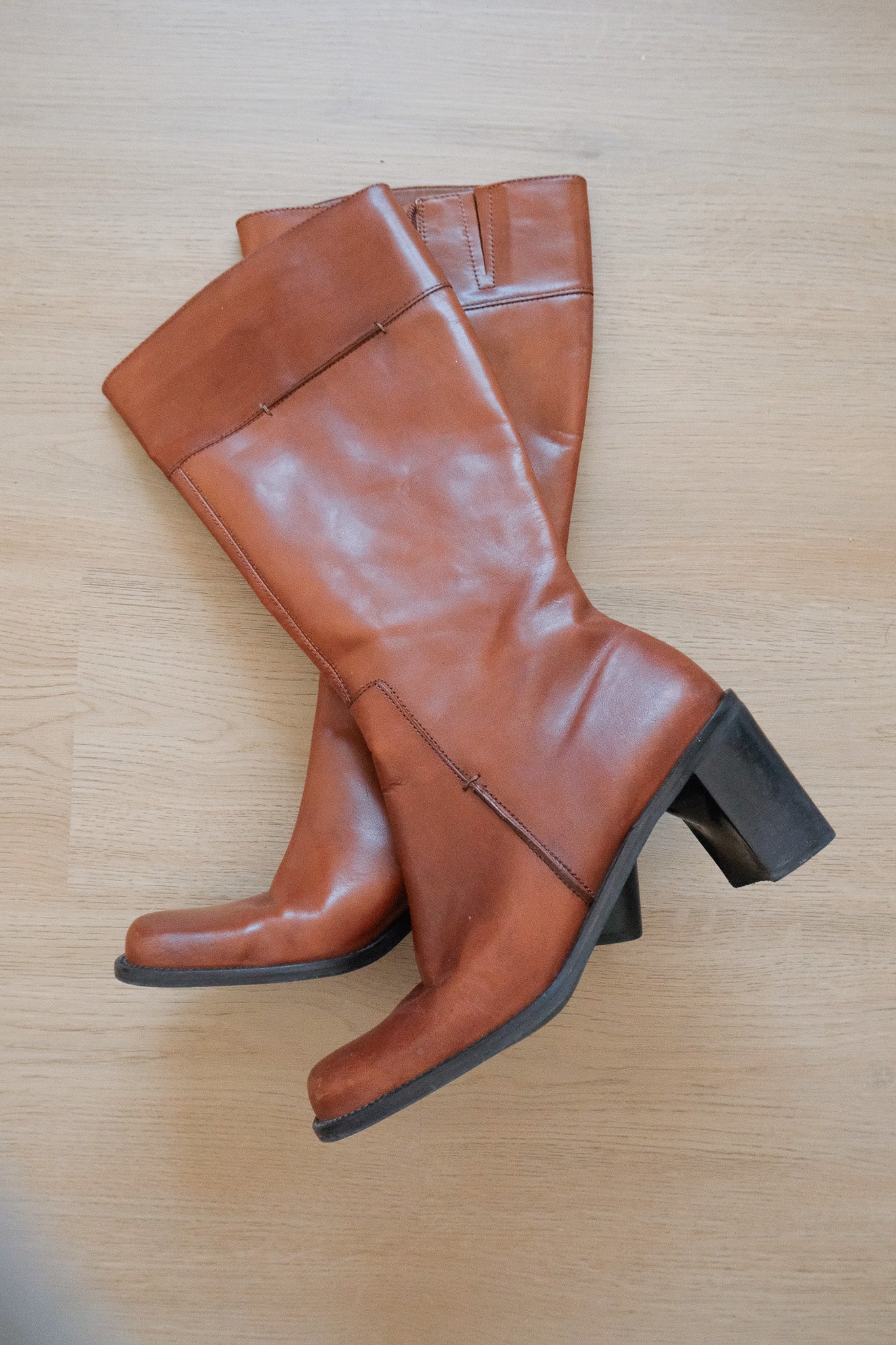 Vintage x Leather Aldo Boots (9/9.5)