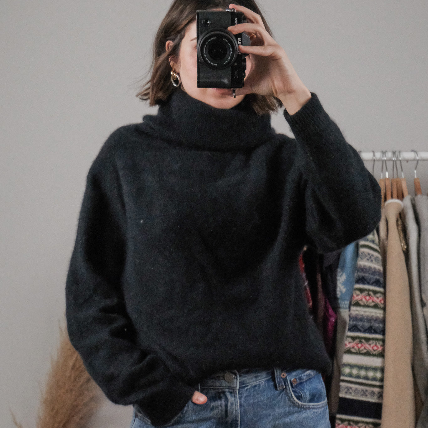 Vintage x Wool Turtleneck (M)