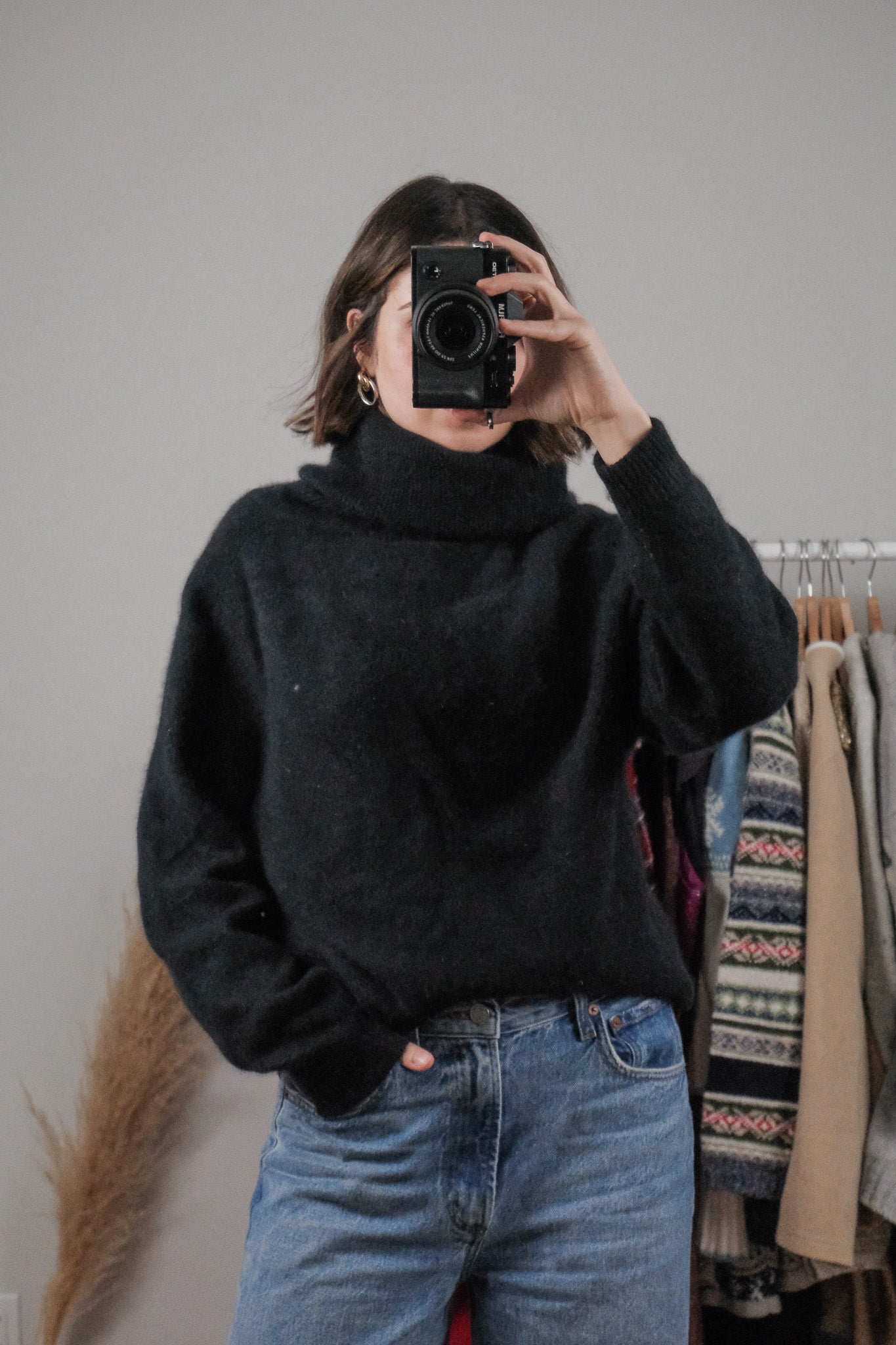 Vintage x Wool Turtleneck (M)