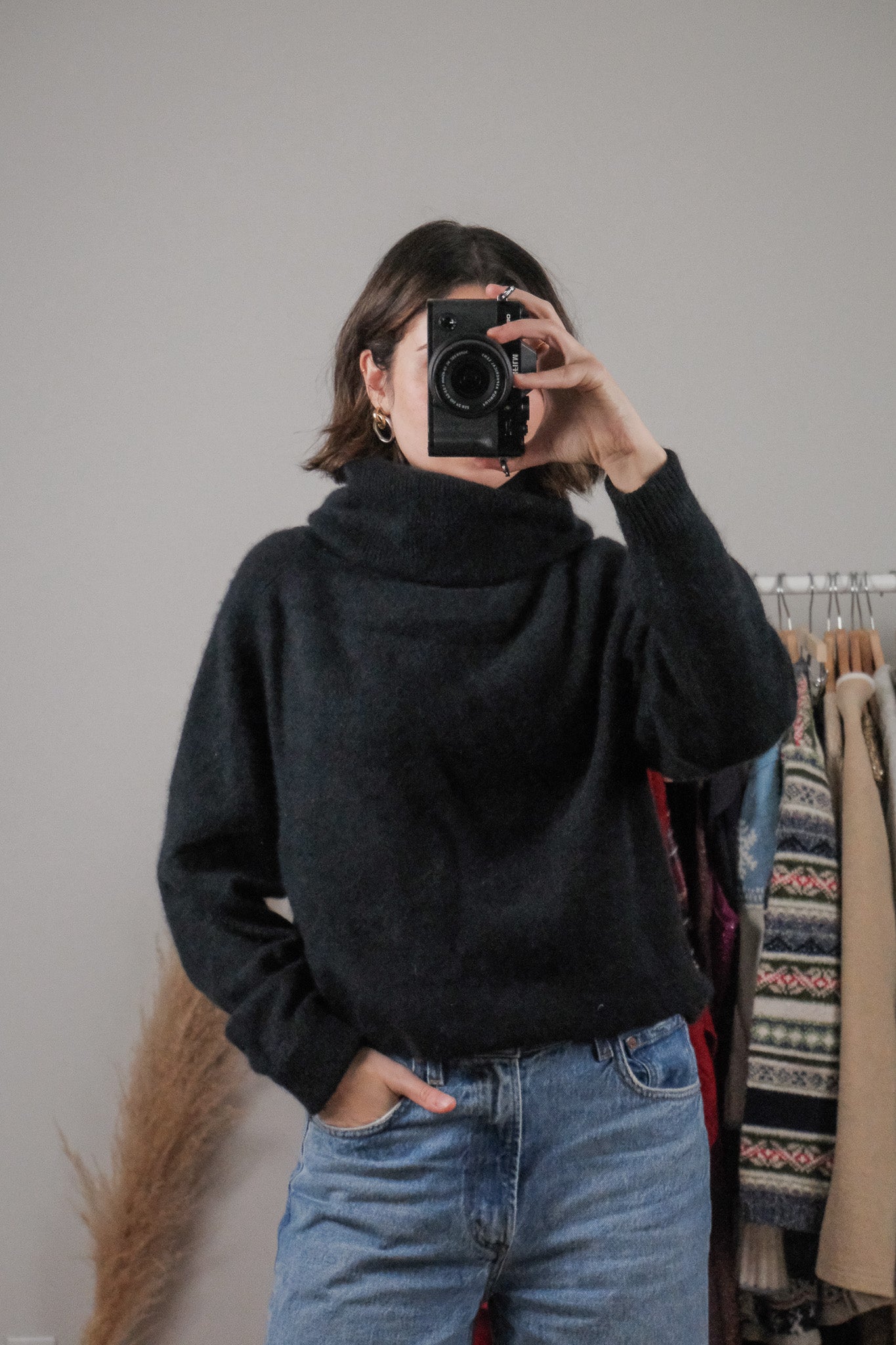 Vintage x Wool Turtleneck (M)