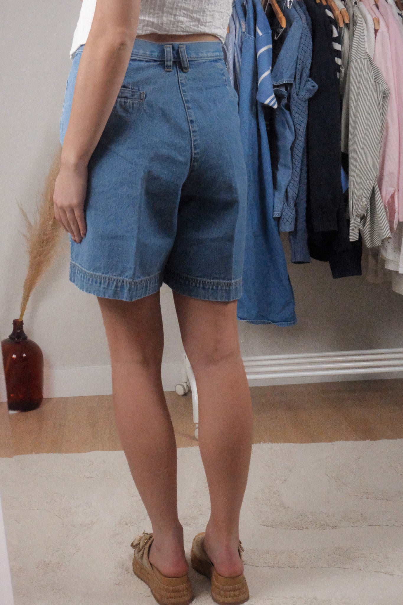 Vintage x Pleated Shorts (8/10)