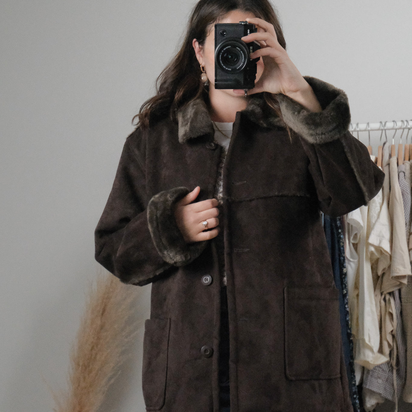 Vintage x Faux Fur Jacket (L)