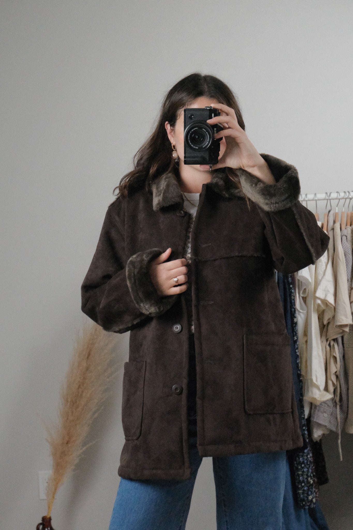 Vintage x Faux Fur Jacket (L)