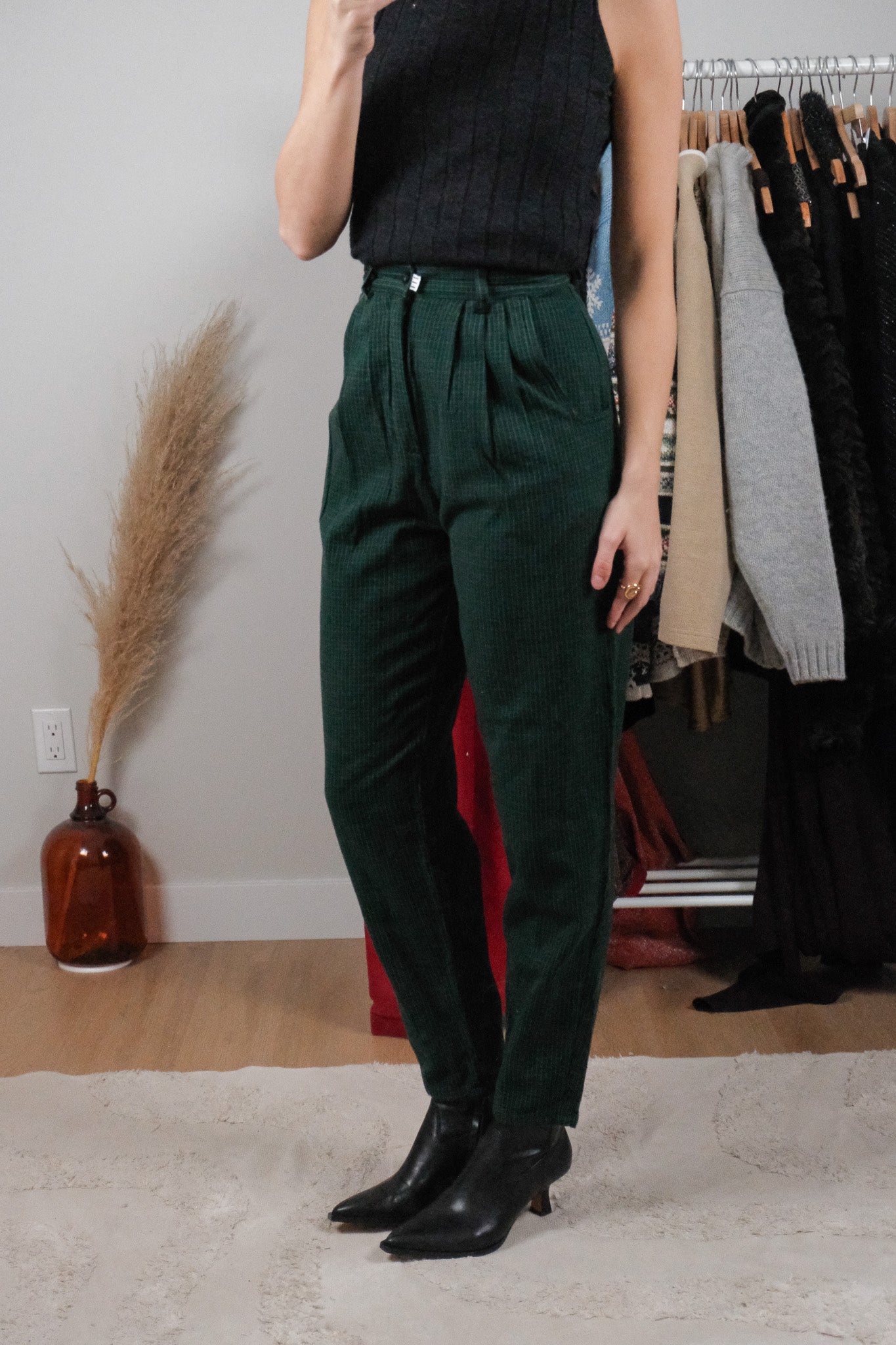 Vintage x Deadstock Cotton Plaid Pants (2)