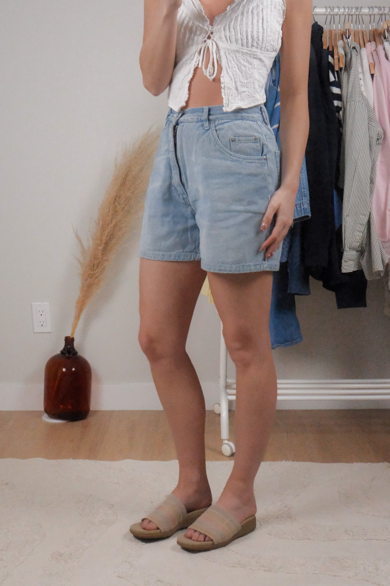 Vintage x Denim Shorts (4/6)